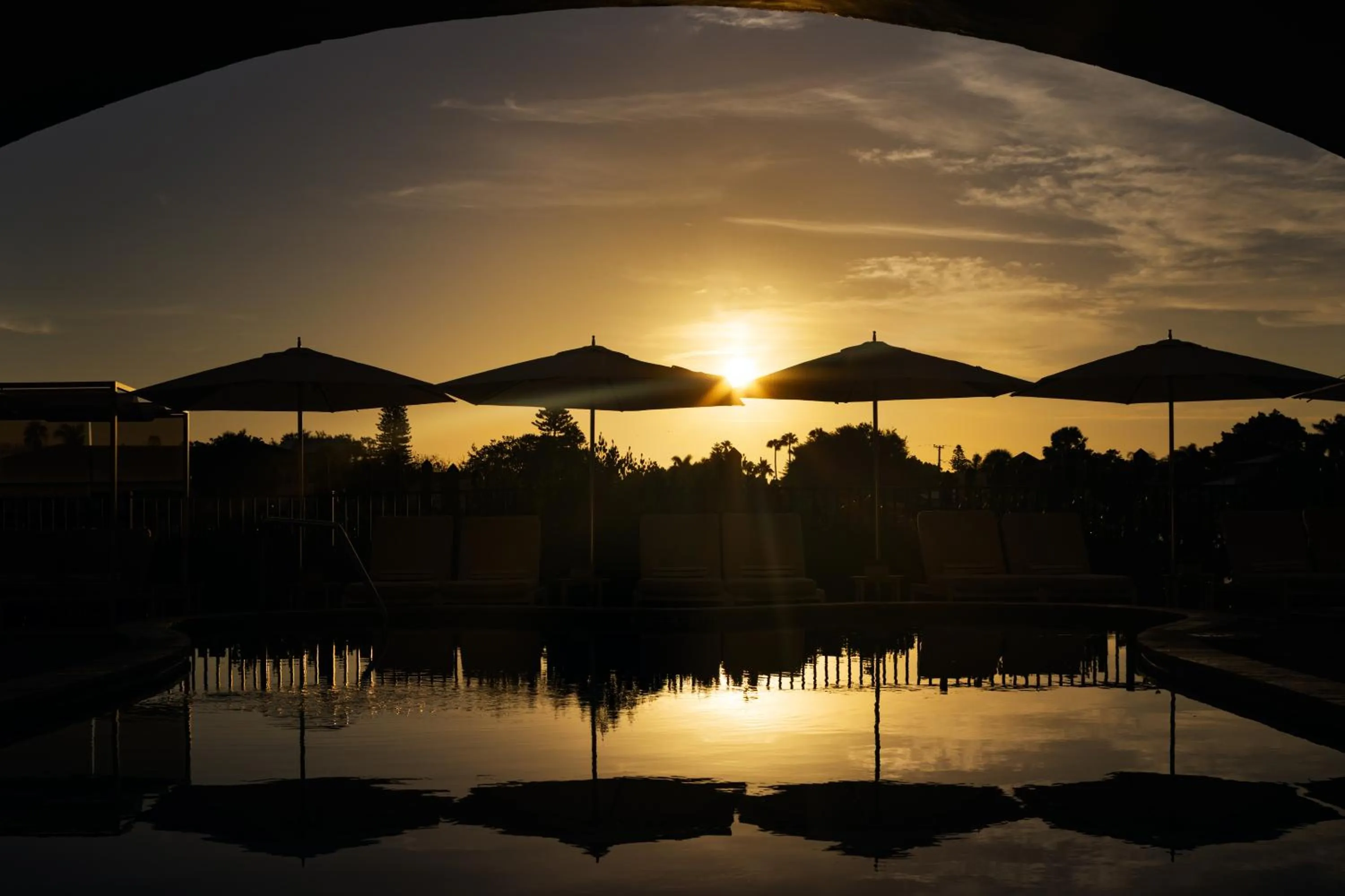 Swimming pool in The Hotel Zamora