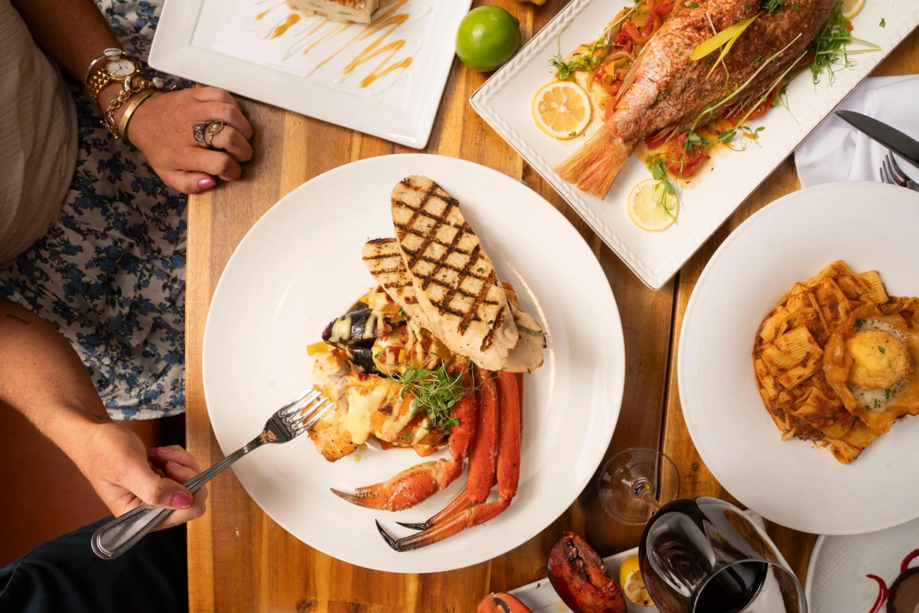 Food and drinks in The Hotel Zamora