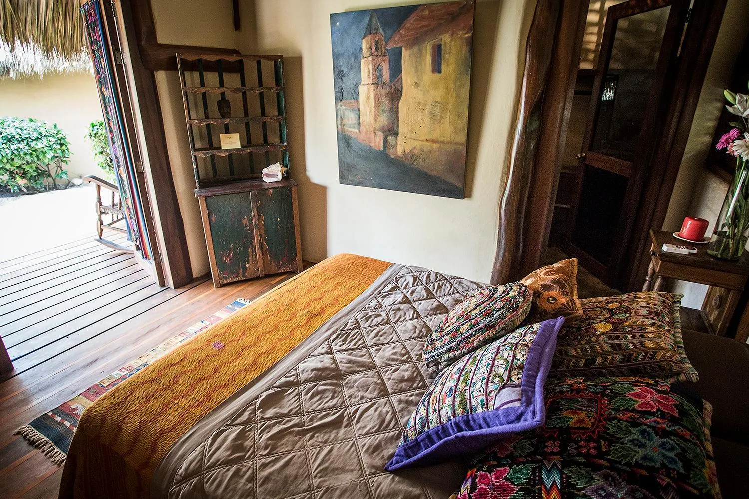 Bed in Present Moment Retreat