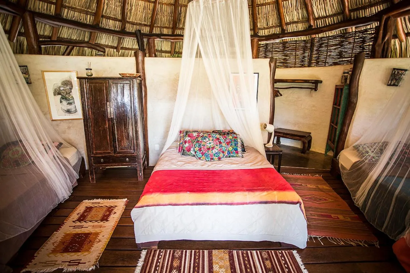 Bed in Present Moment Retreat