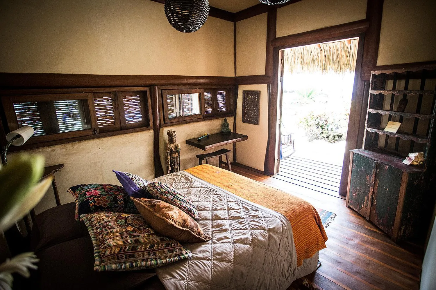 Bed in Present Moment Retreat