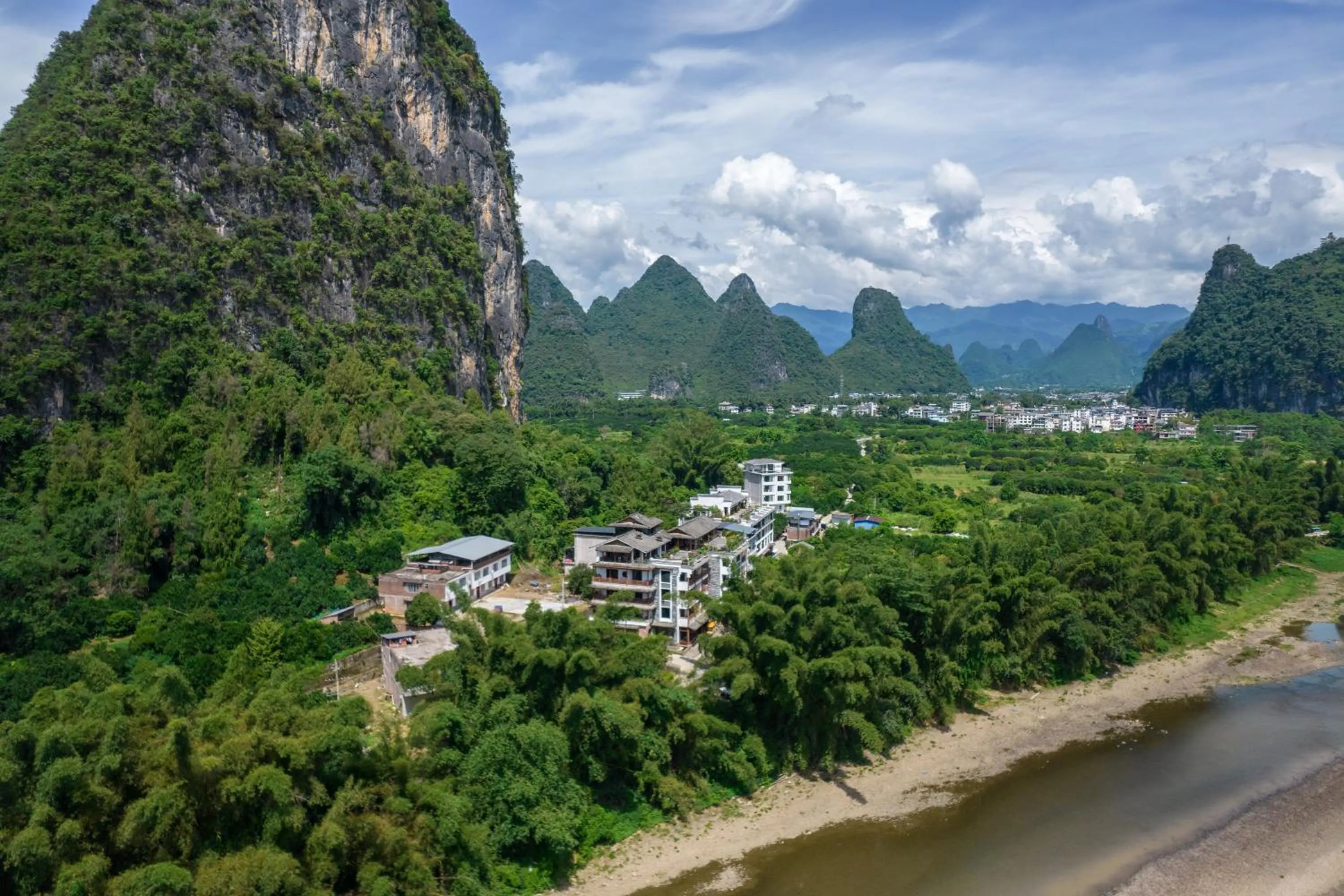 Natural landscape in Yangshuo Mountain River Ballad Hotel - Free Yangshuo Train Station Pick Up and Drop Off