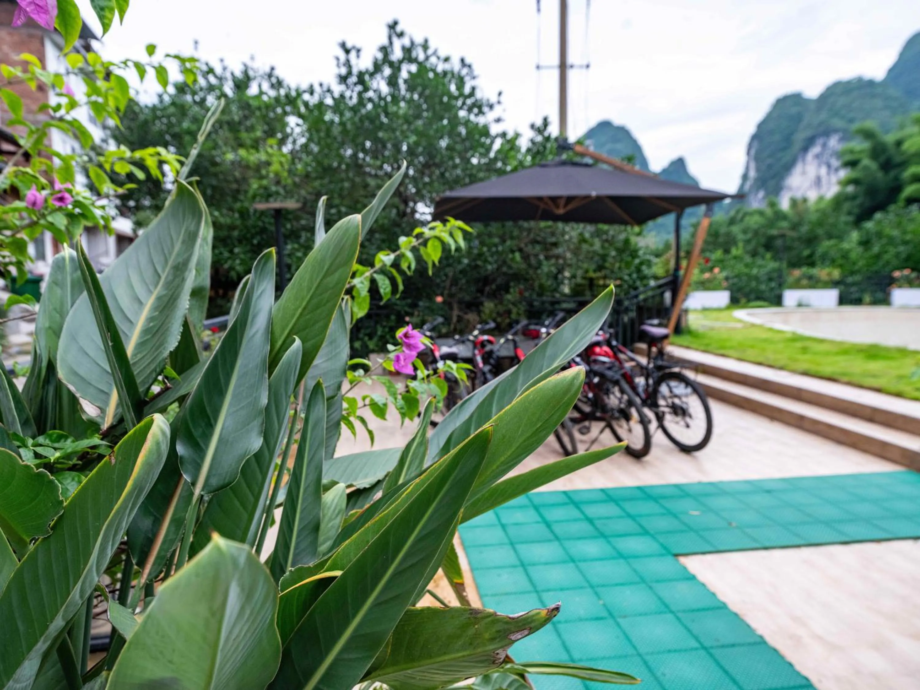 Facade/entrance in Yangshuo Mountain River Ballad Hotel - Free Yangshuo Train Station Pick Up and Drop Off