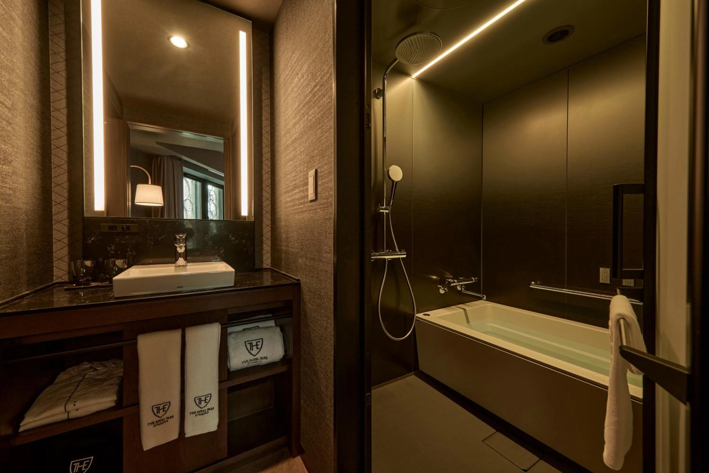 Bathroom in The Royal Park Canvas Ginza Corridor