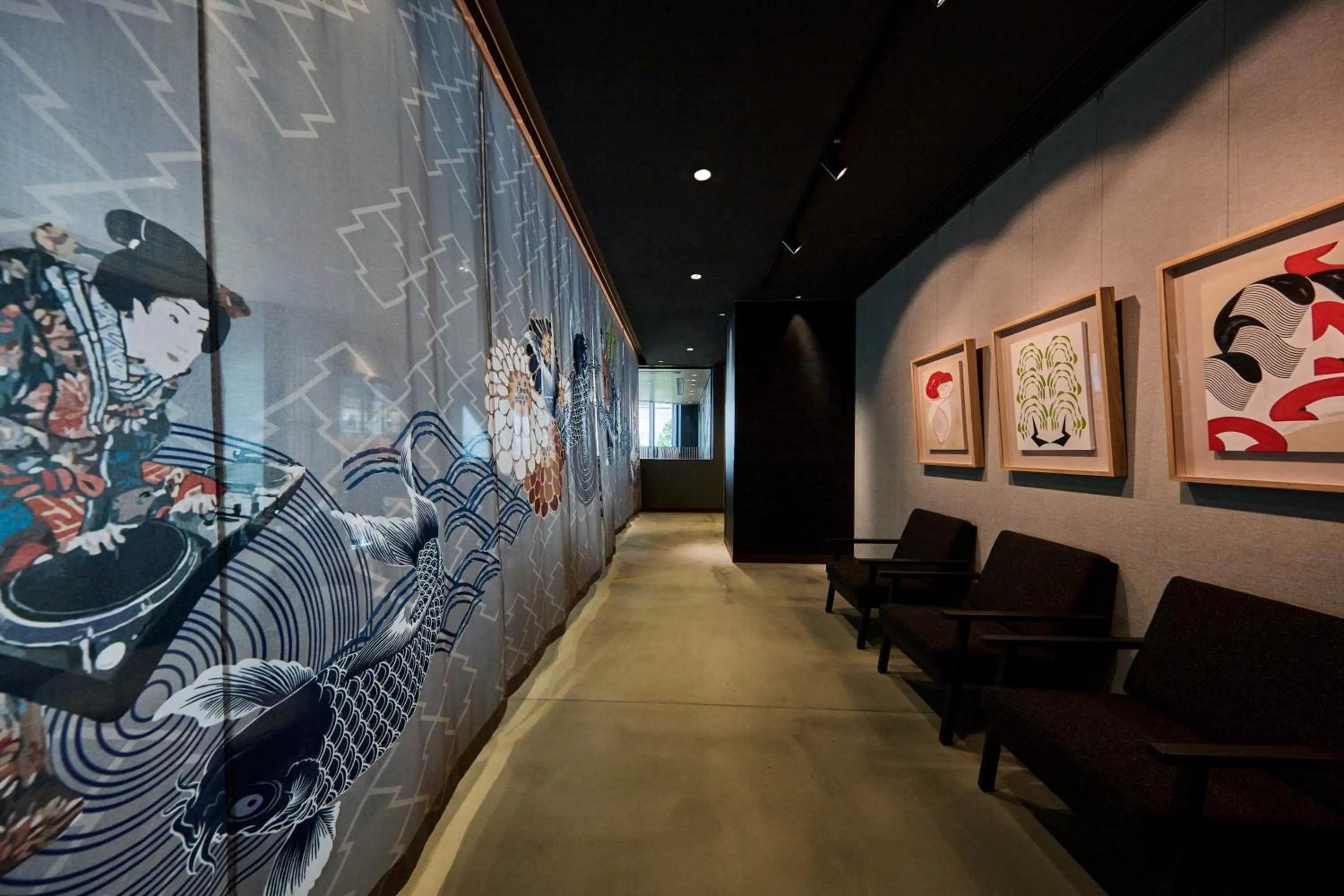 Area and facilities in The Royal Park Canvas Ginza Corridor