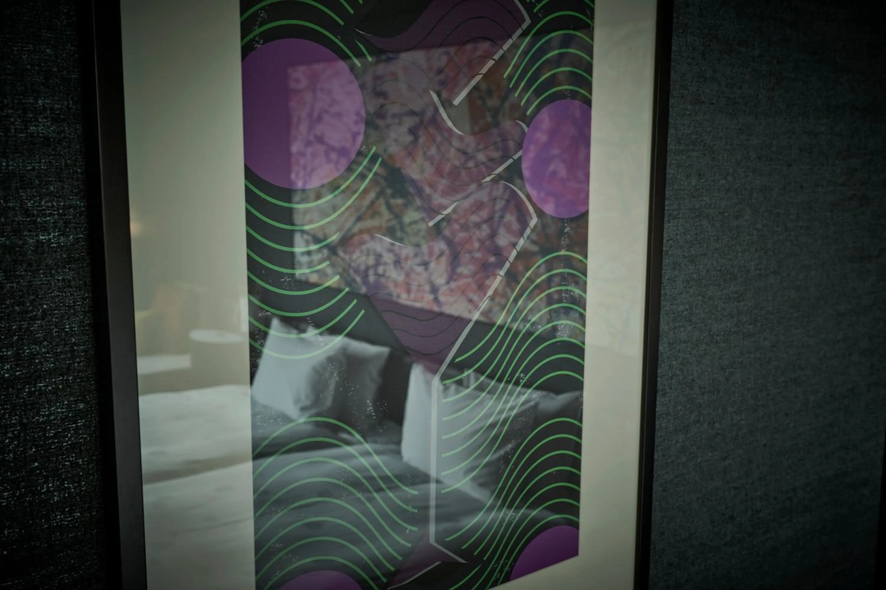 Decorative detail in The Royal Park Canvas Ginza Corridor