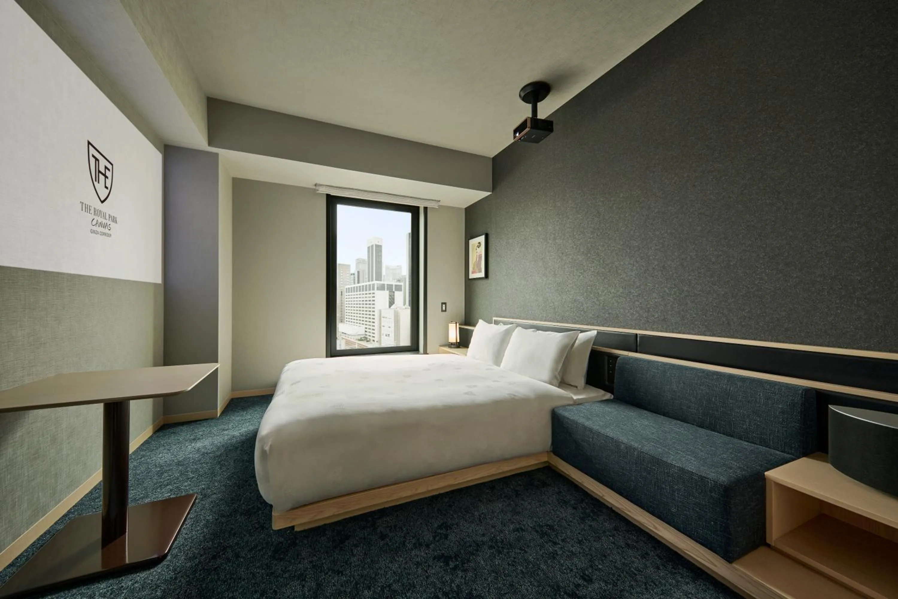 Bedroom, Bed in The Royal Park Canvas Ginza Corridor