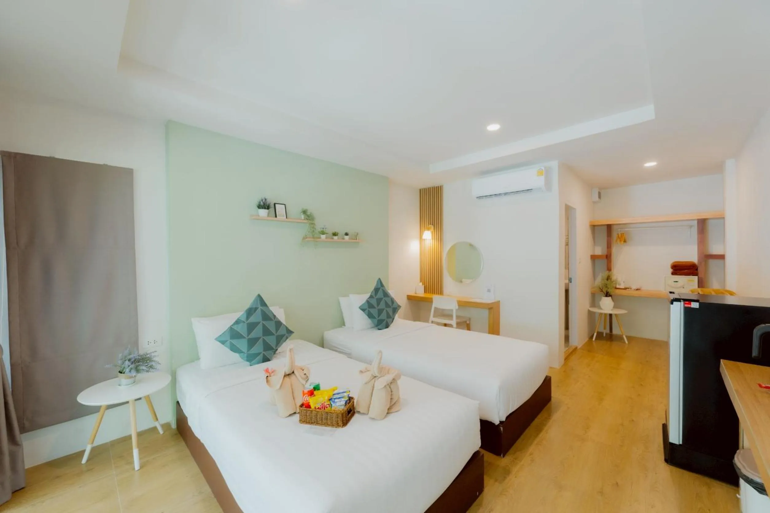 Bed in Samet Lucky Resort