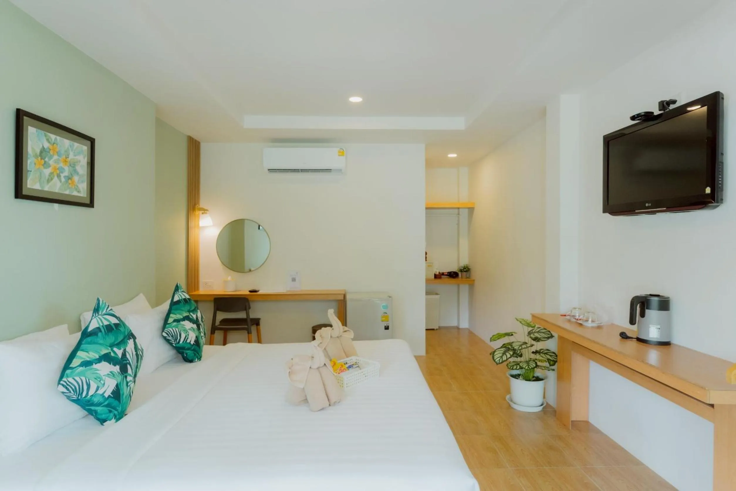 Bed in Samet Lucky Resort