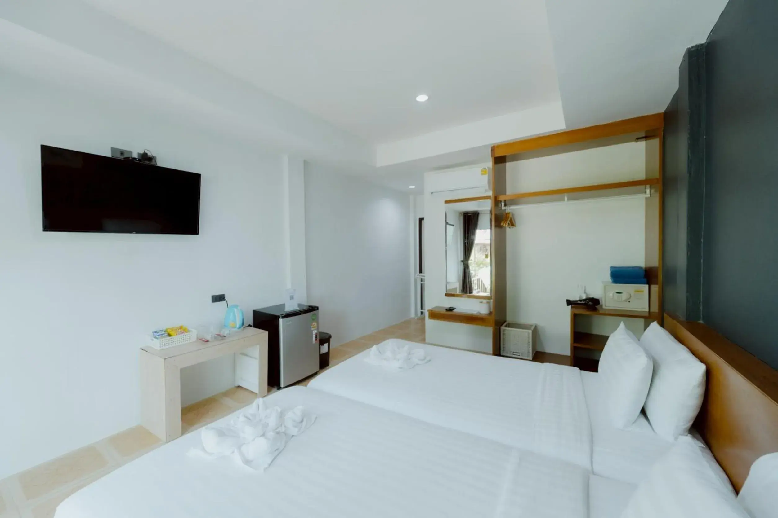 Twin Room with Forest View in Samet Lucky Resort Twin Room with Forest View in Samet Lucky Resort