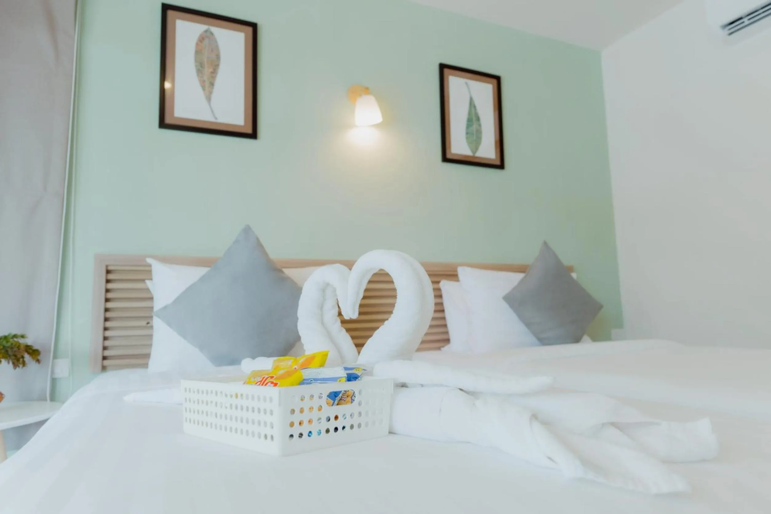 Bed in Samet Lucky Resort