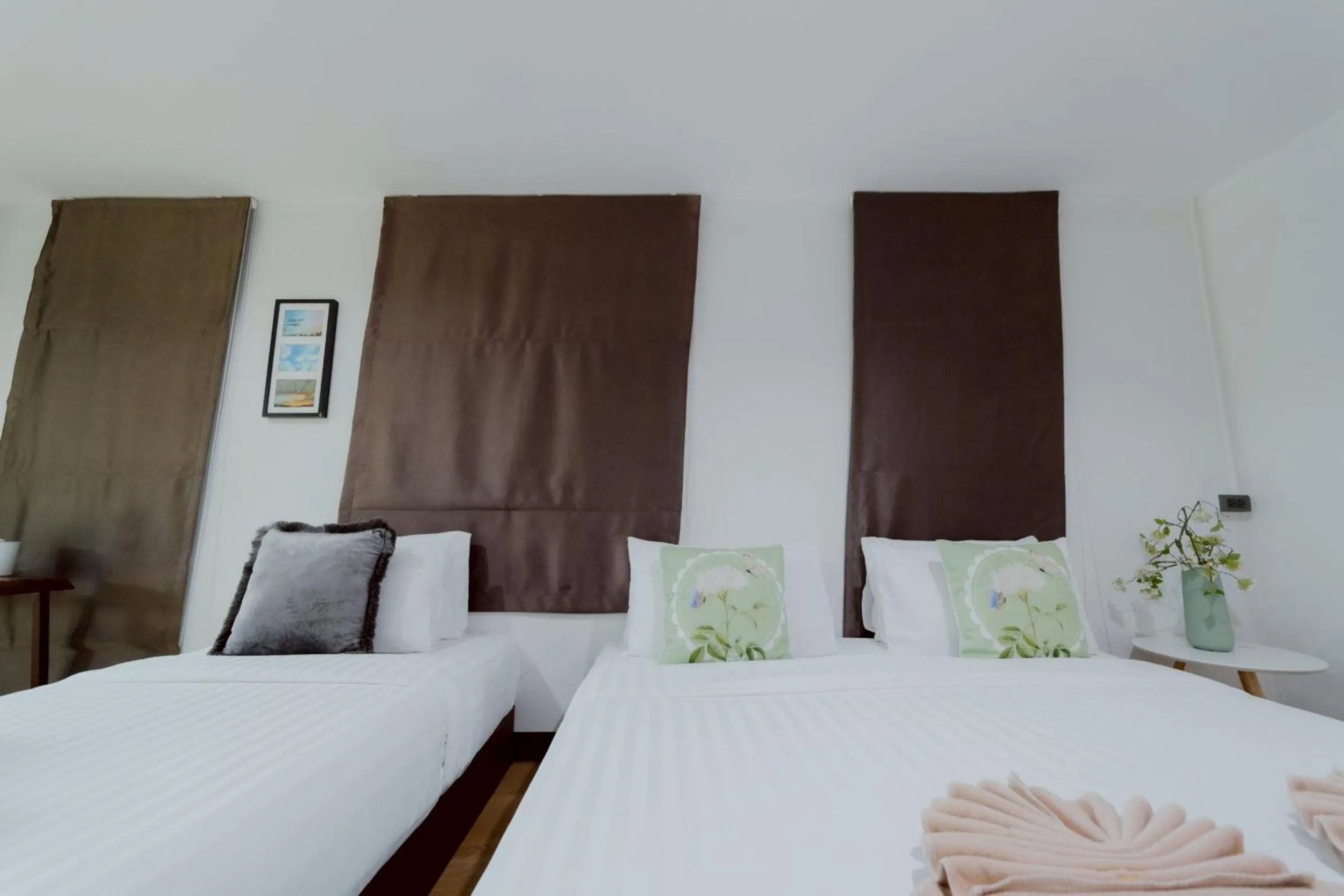 Bed in Samet Lucky Resort