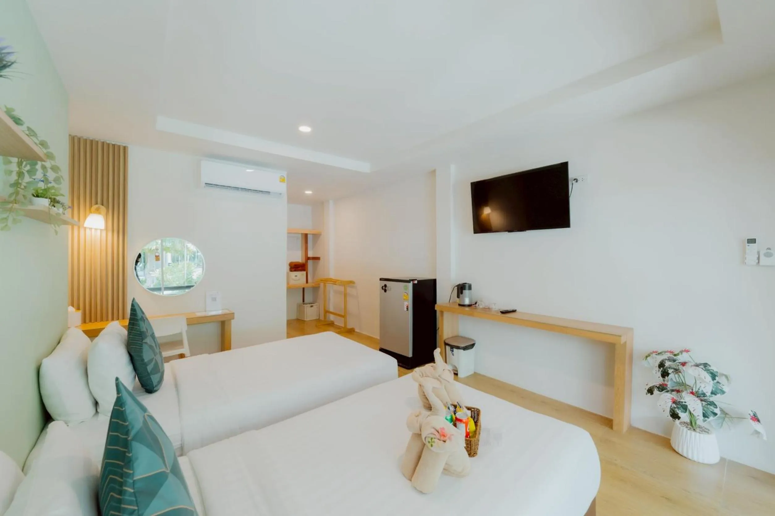 Bed in Samet Lucky Resort