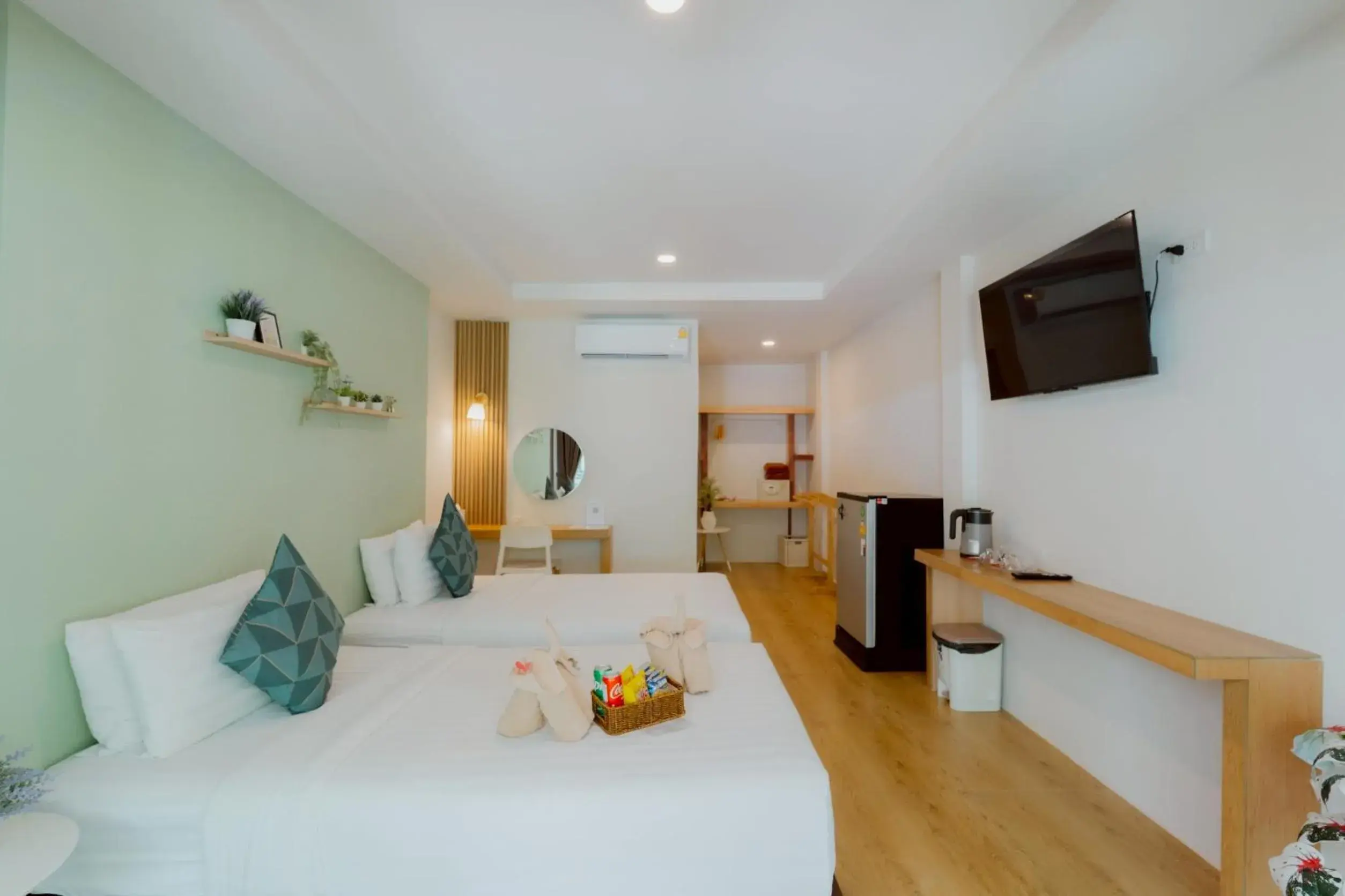 Twin Room with View in Samet Lucky Resort Twin Room with View in Samet Lucky Resort