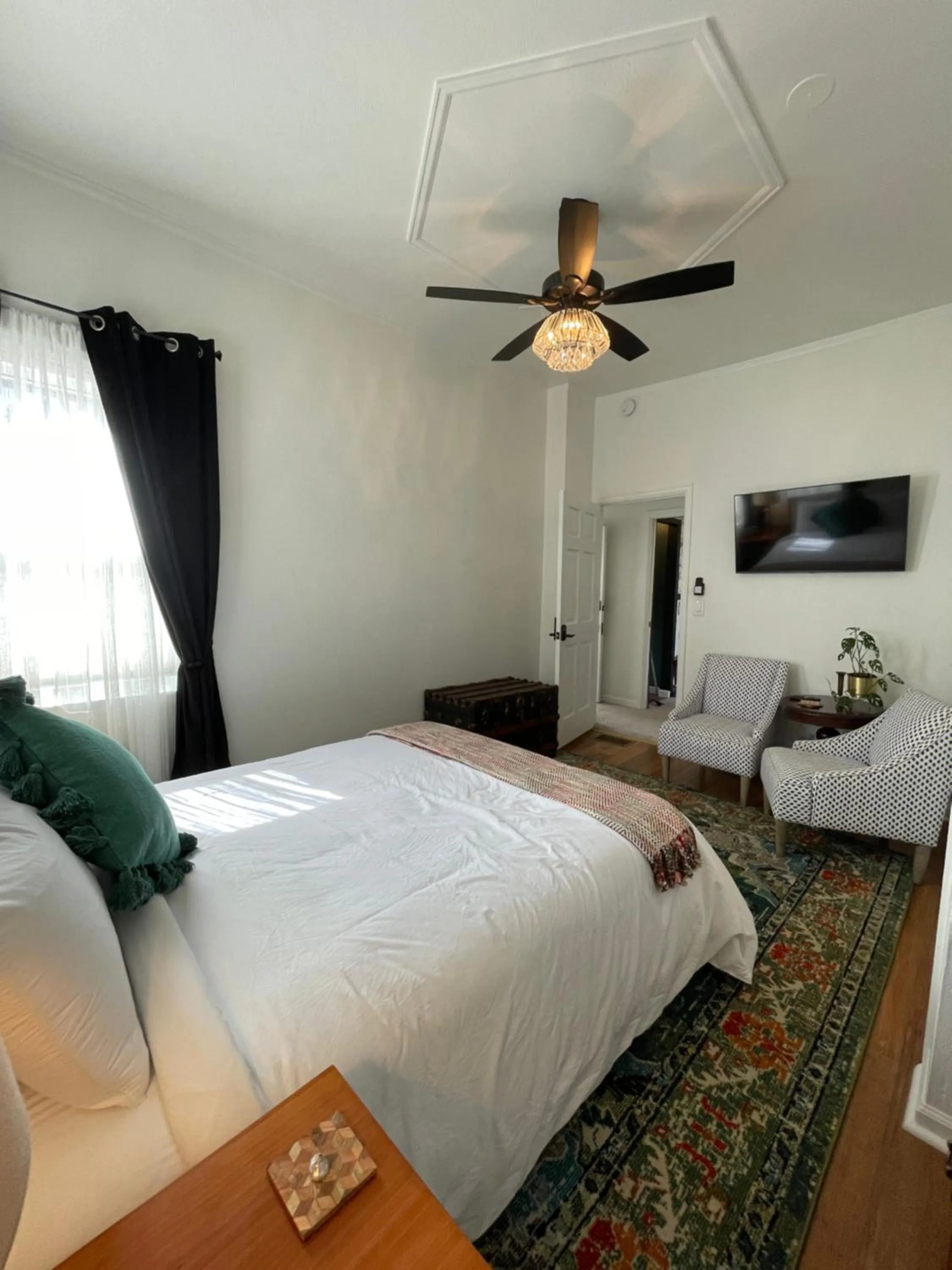 Bed in Flora House Denver