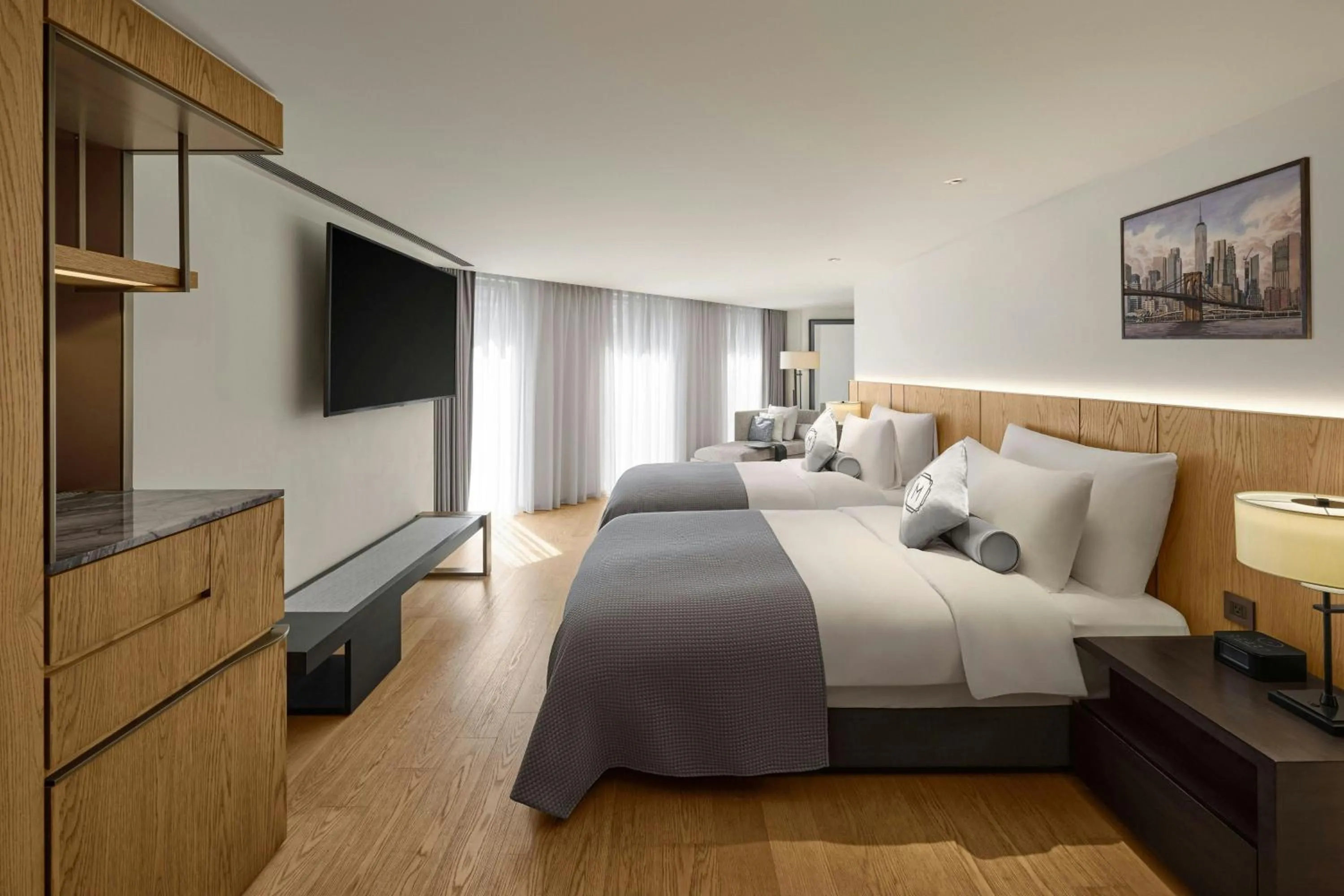 Photo of the whole room, Bed in Madison Taipei, a Tribute Portfolio Hotel