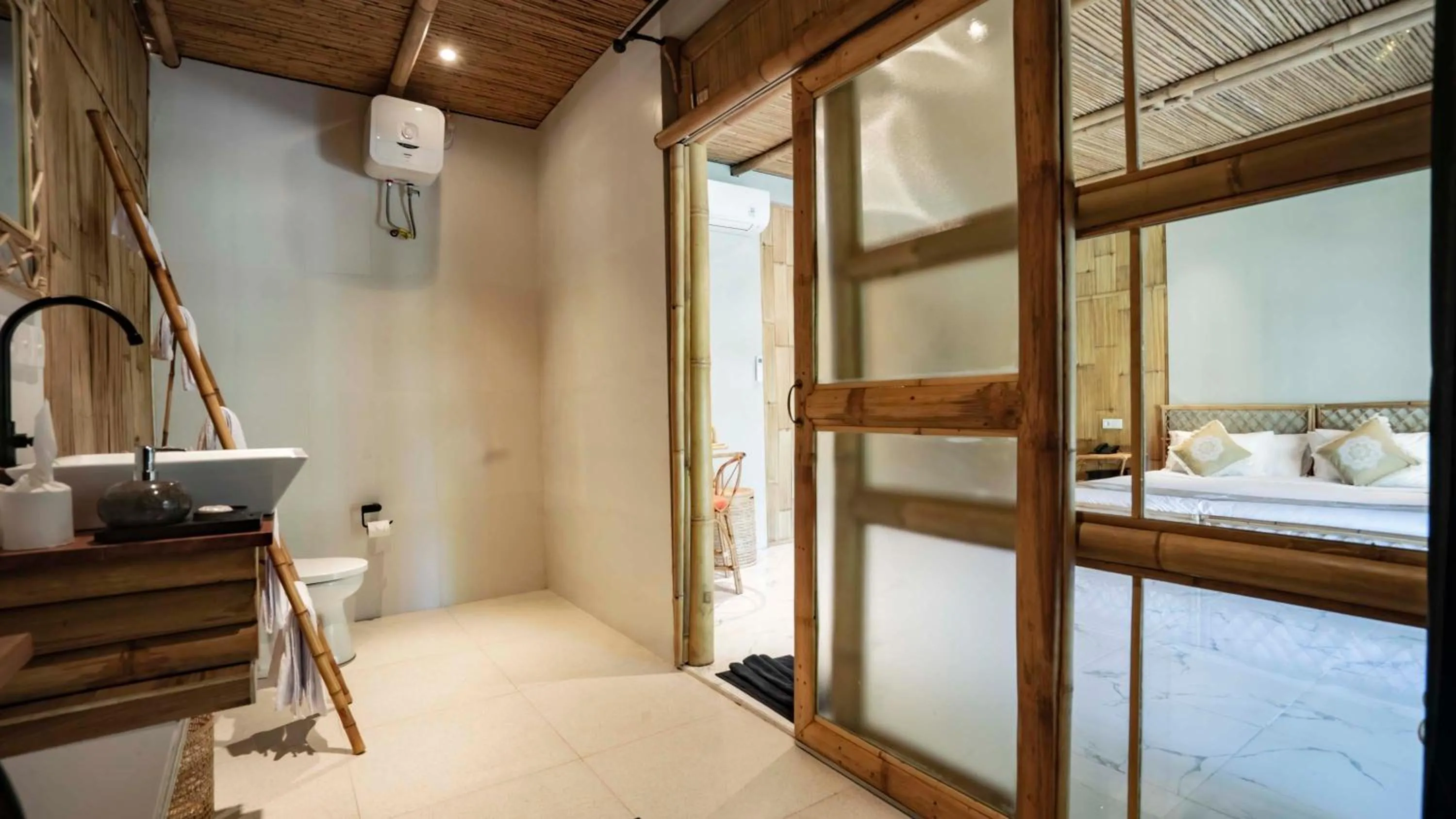 Bathroom in Pravasa Gili Resort by KajaNe