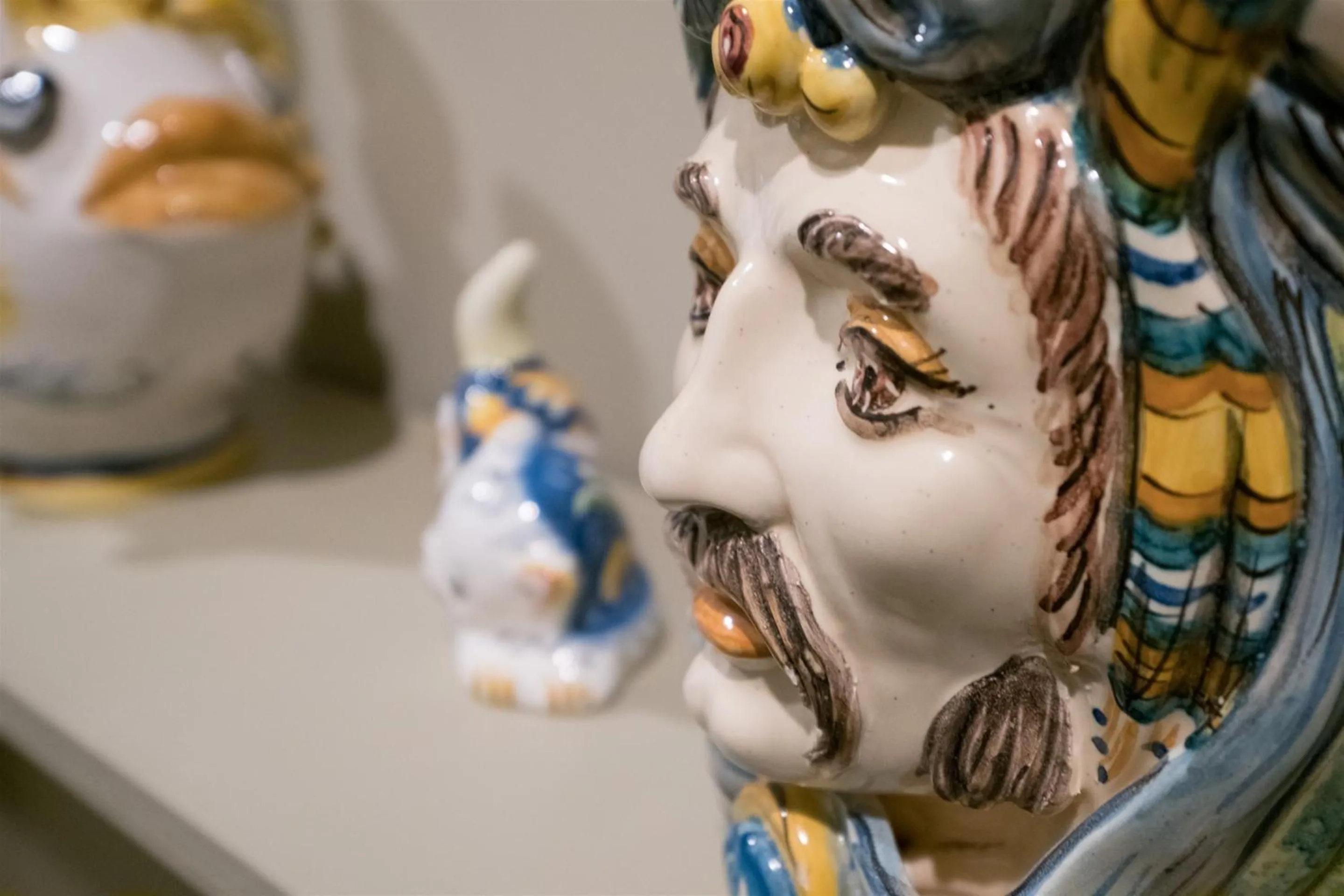 Decorative detail in Hotel Villamare