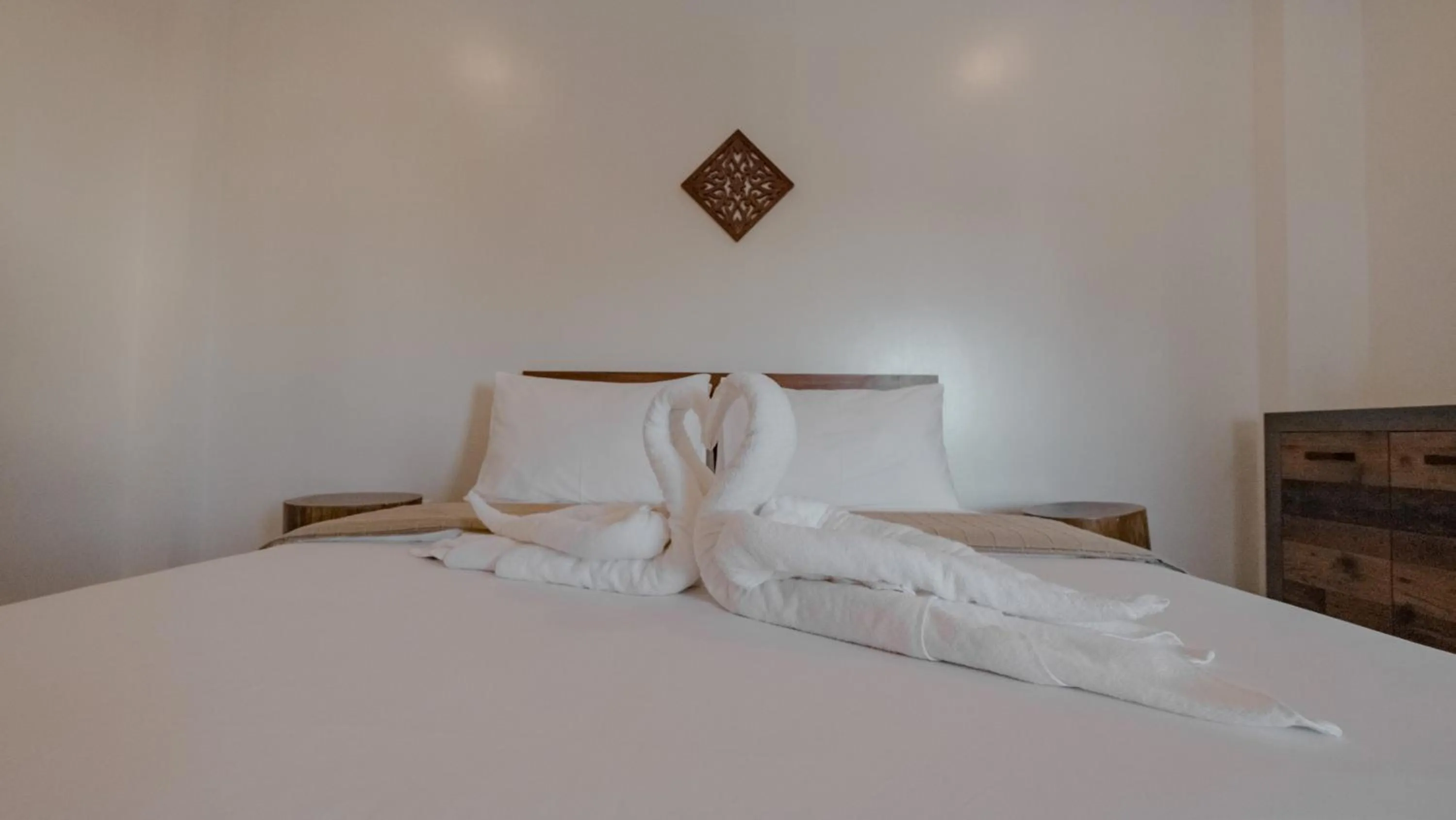 Bed in Lea Spa Hotel