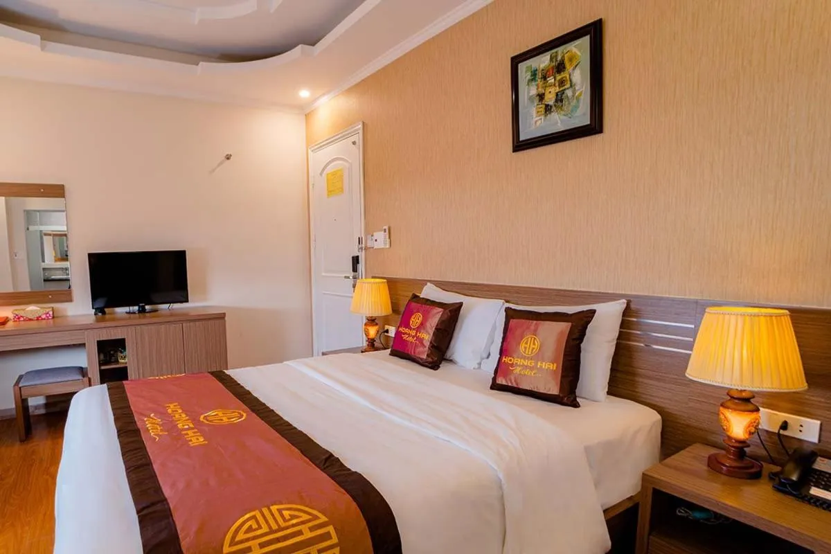 Bed in Hoang Hai Hotel