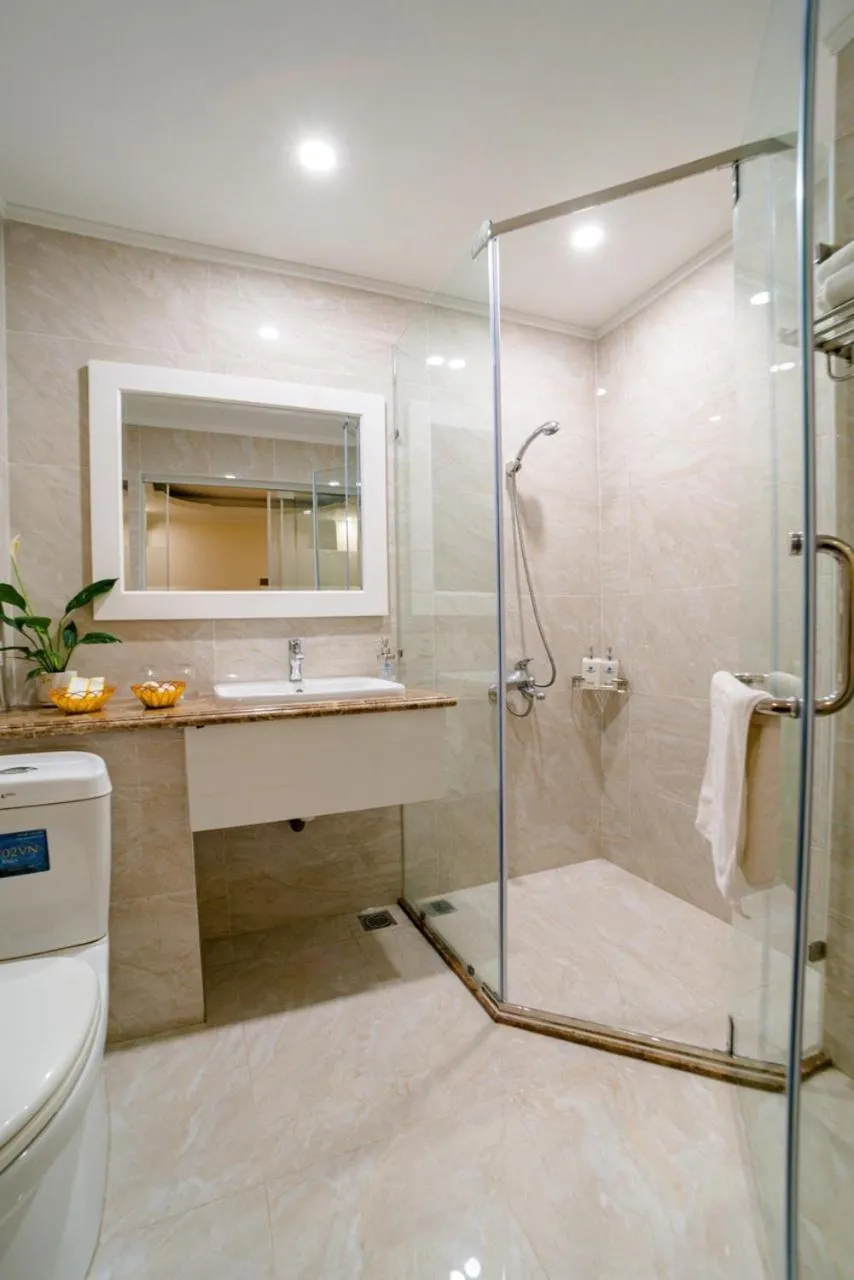 Bathroom in Hoang Hai Hotel