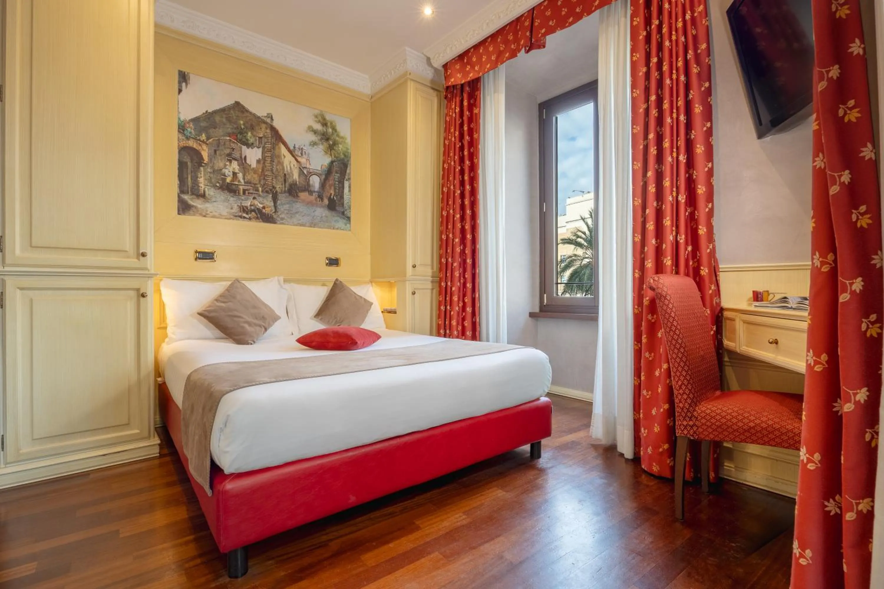 Bedroom, Bed in Al Viminale Hill Inn & Hotel