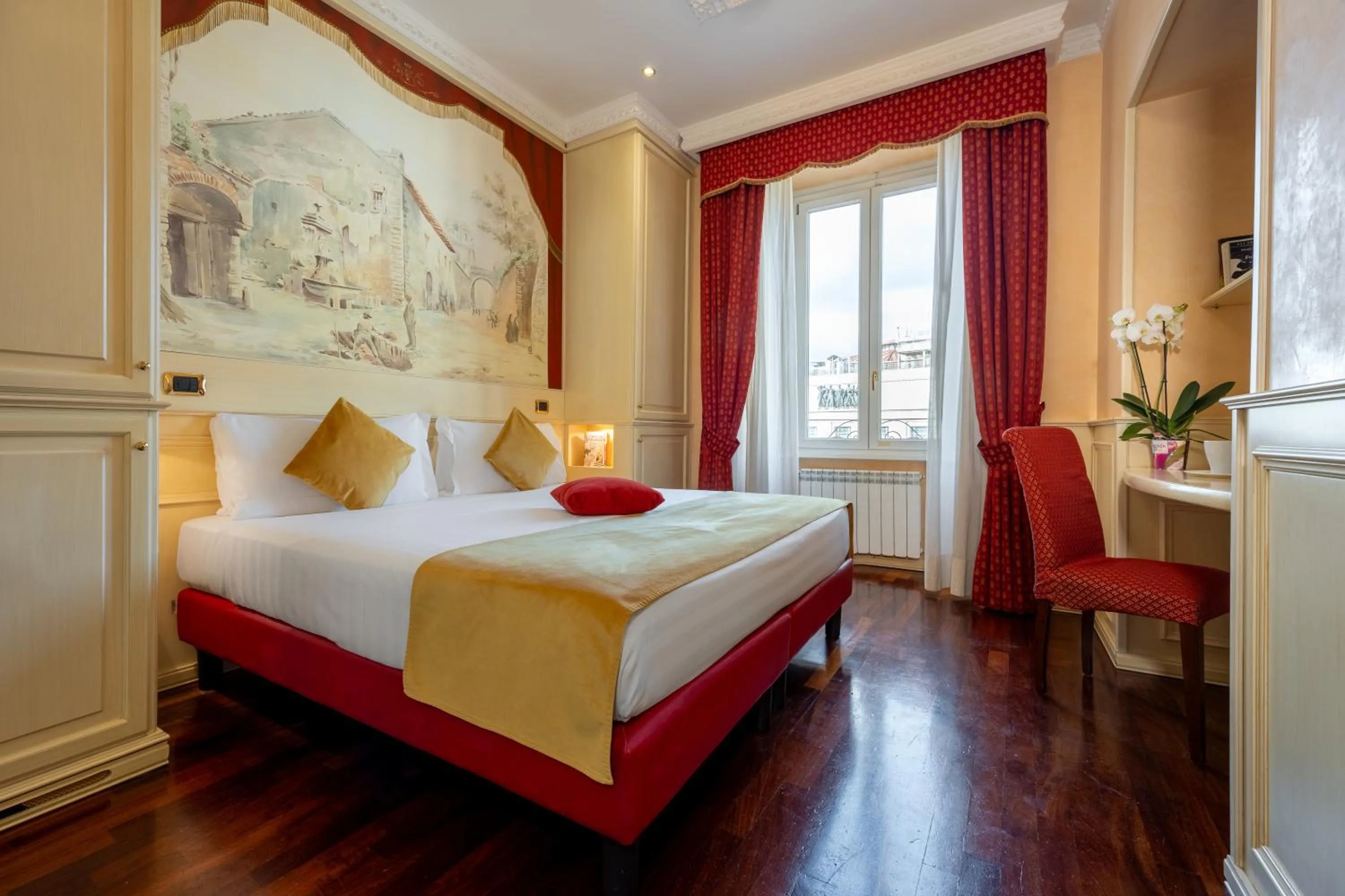 Bedroom, Bed in Al Viminale Hill Inn & Hotel