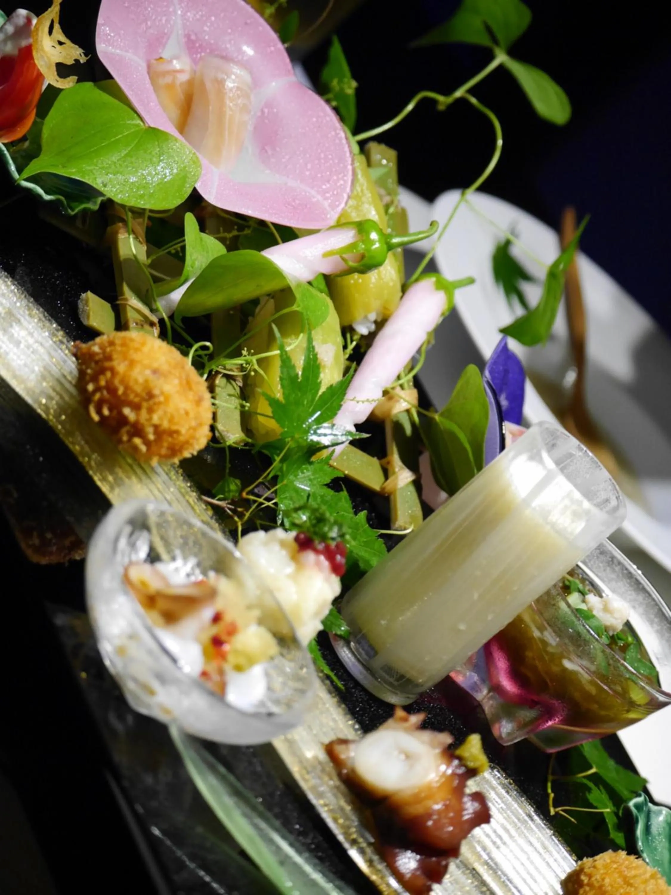 Food close-up in Yufuin Bettei Itsuki