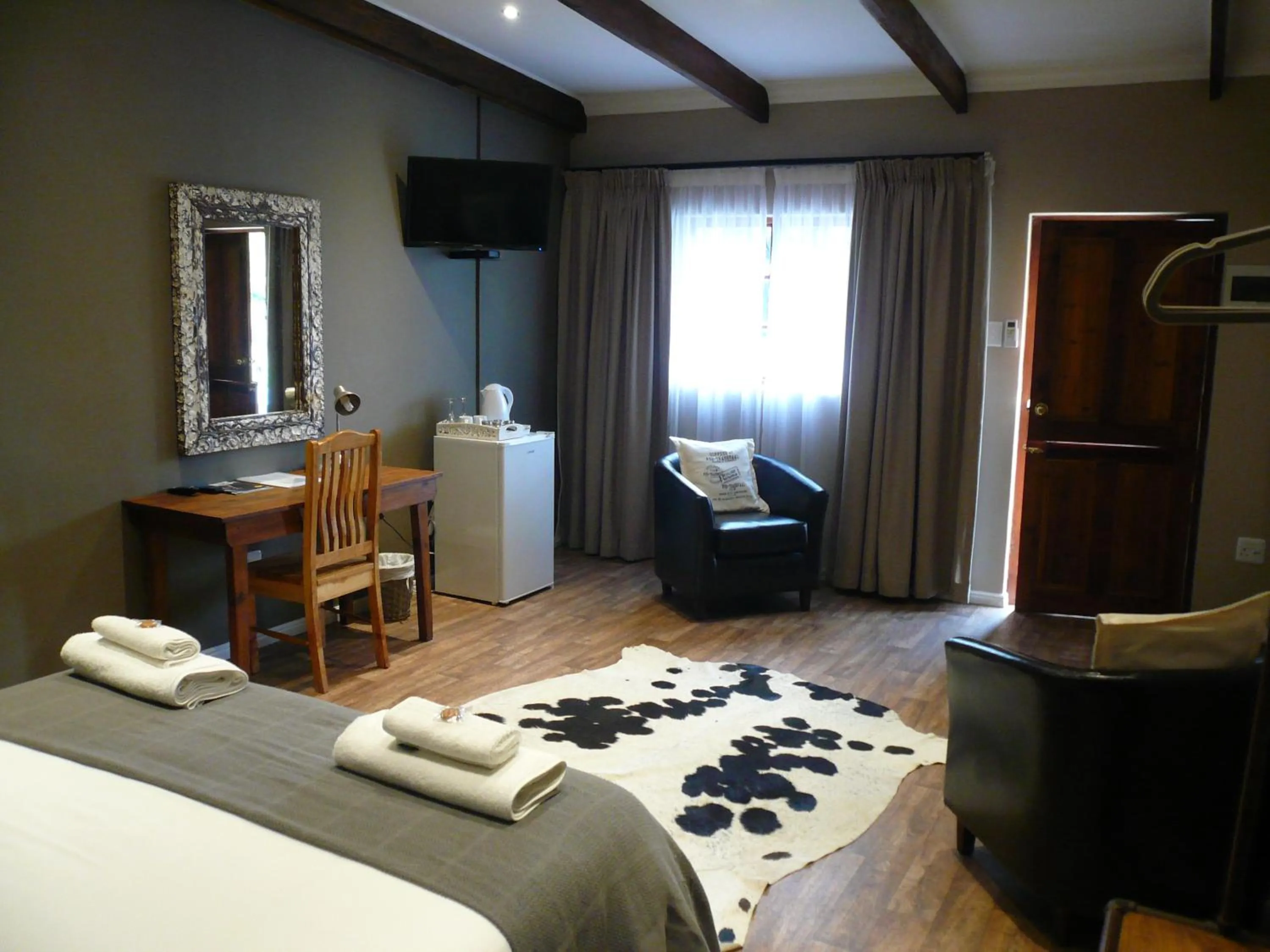 Bedroom, Bed in Die Herehuis