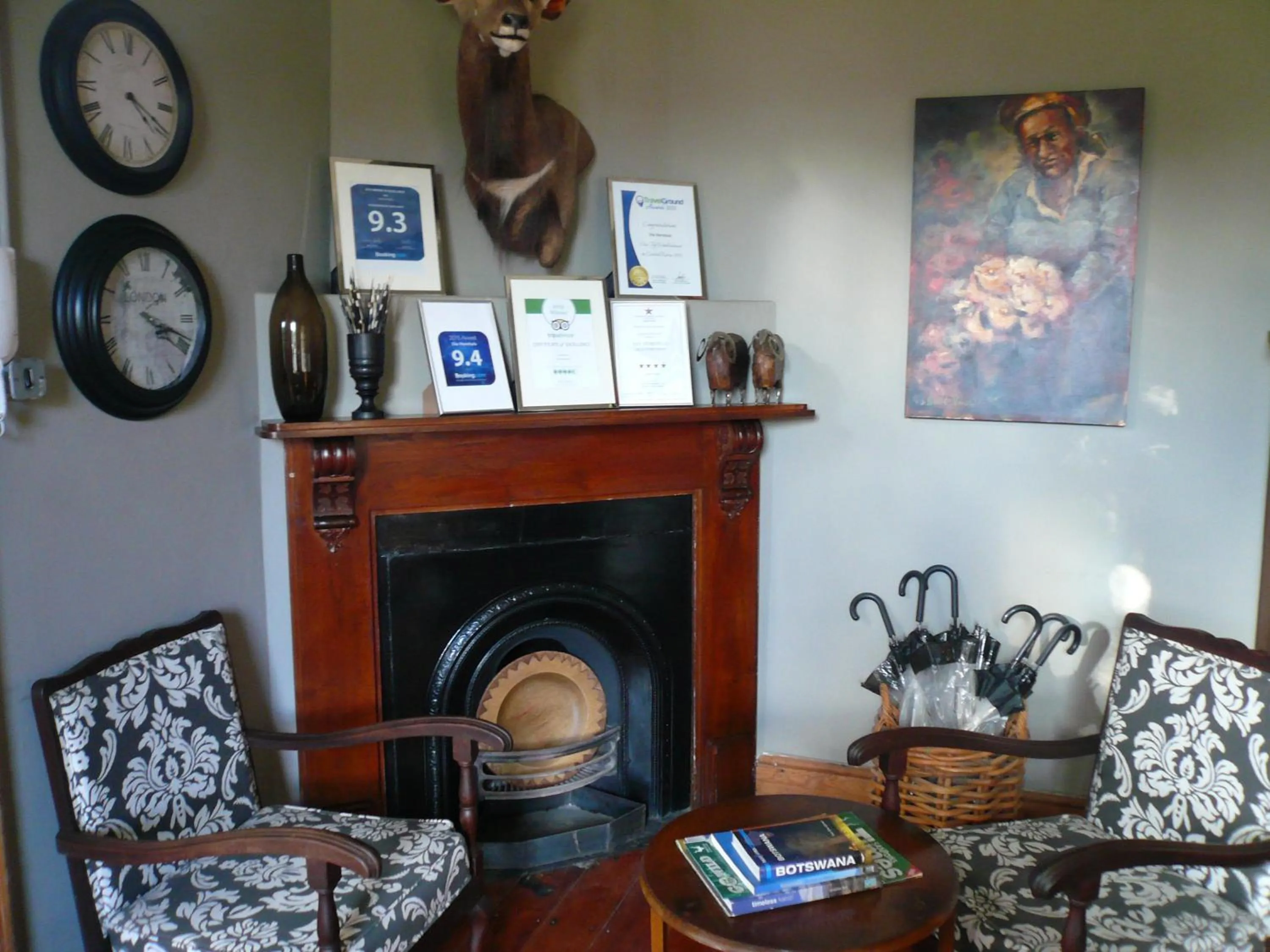 Lobby or reception in Die Herehuis