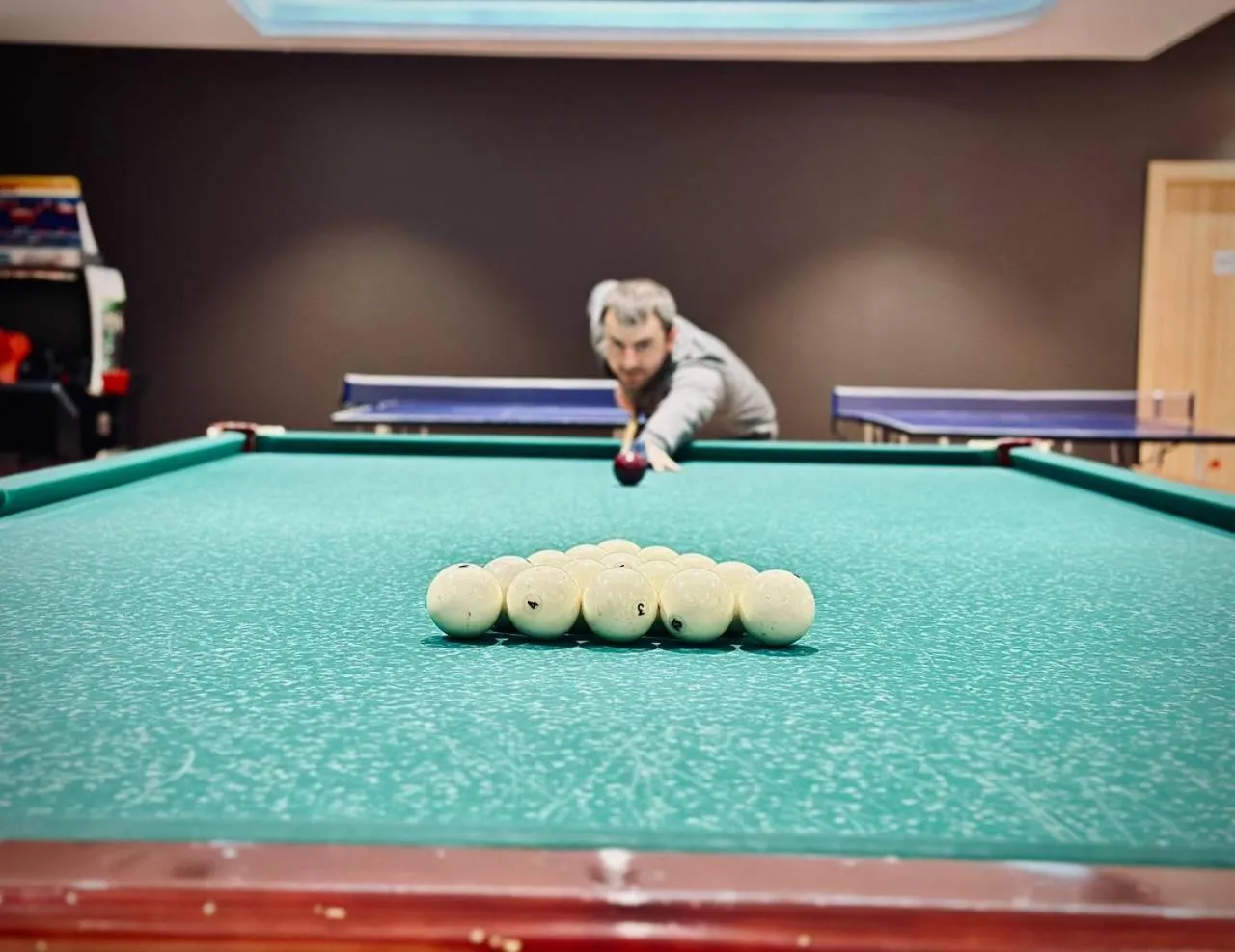 Billiard in Deluxe Park Qusar Resort & Spa Hotel