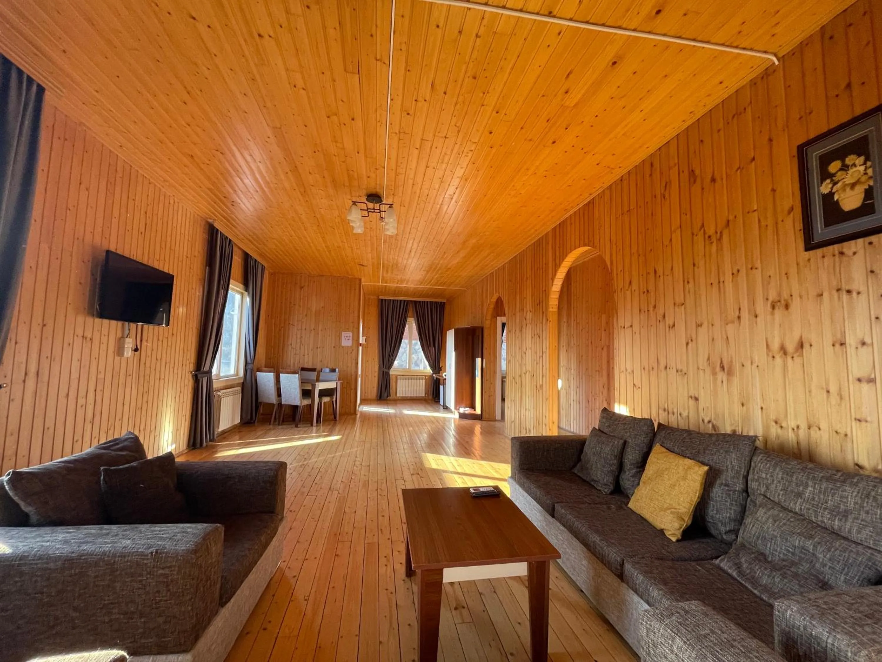 Living room in Deluxe Park Qusar Resort & Spa Hotel