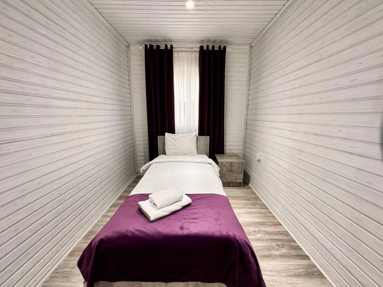 Bed in Deluxe Park Qusar Resort & Spa Hotel