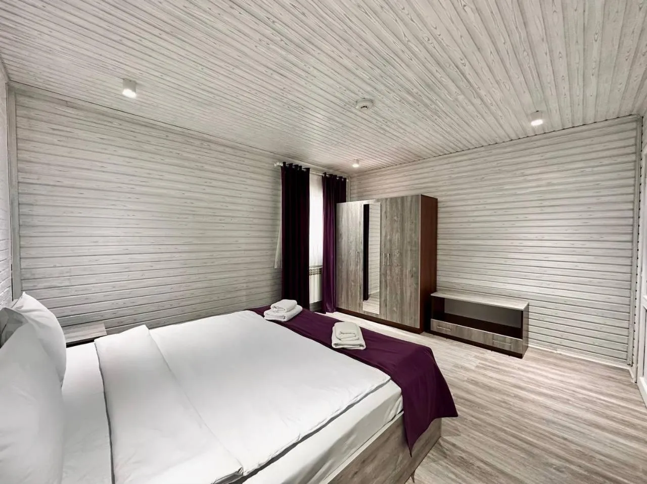 Bed in Deluxe Park Qusar Resort & Spa Hotel