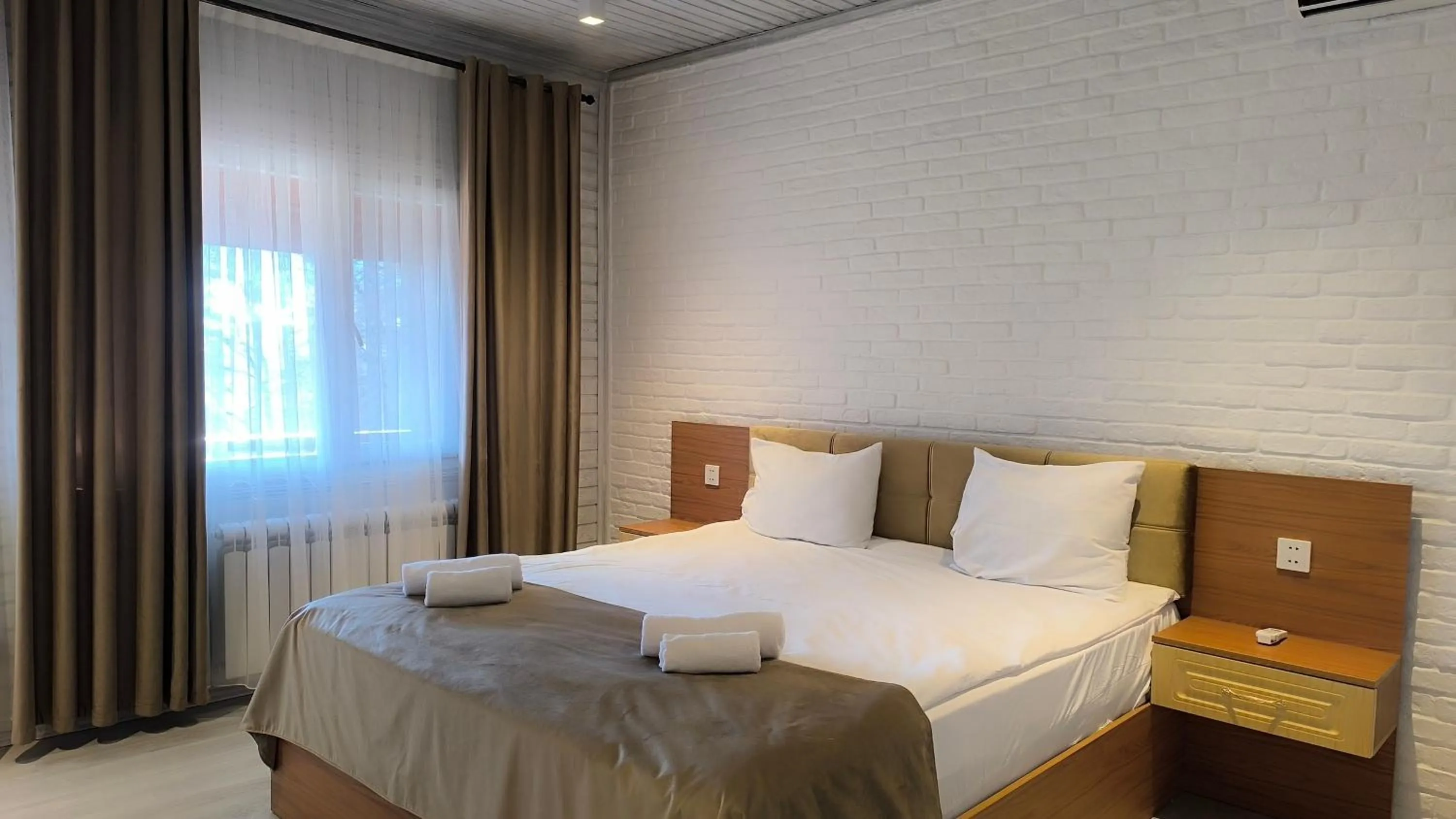 Bedroom, Bed in Deluxe Park Qusar Resort & Spa Hotel