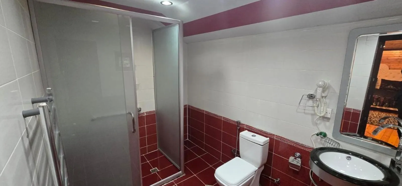 Bathroom in Deluxe Park Qusar Resort & Spa Hotel