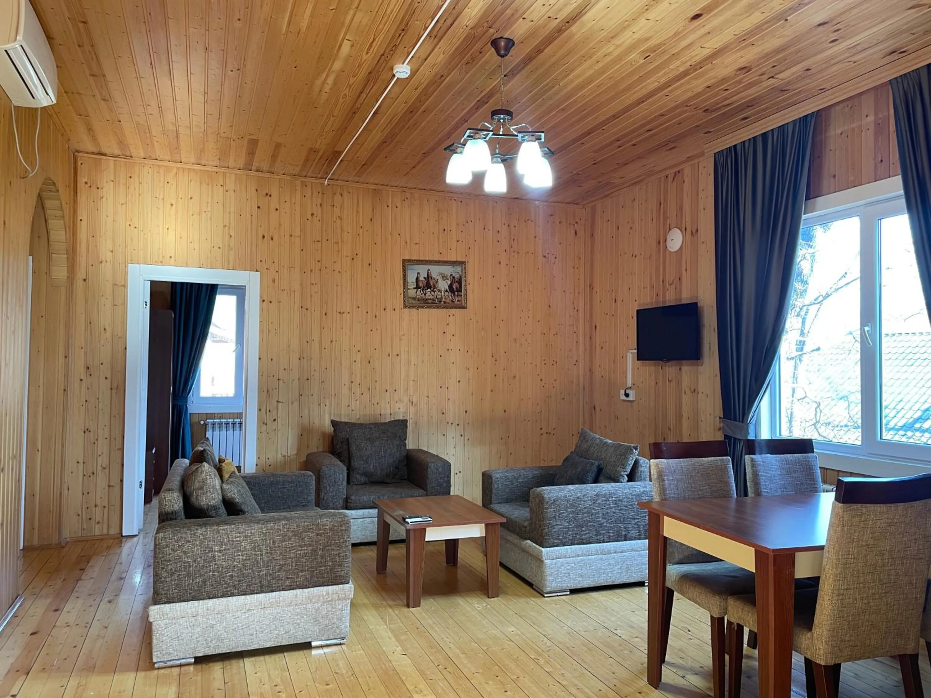 Living room in Deluxe Park Qusar Resort & Spa Hotel