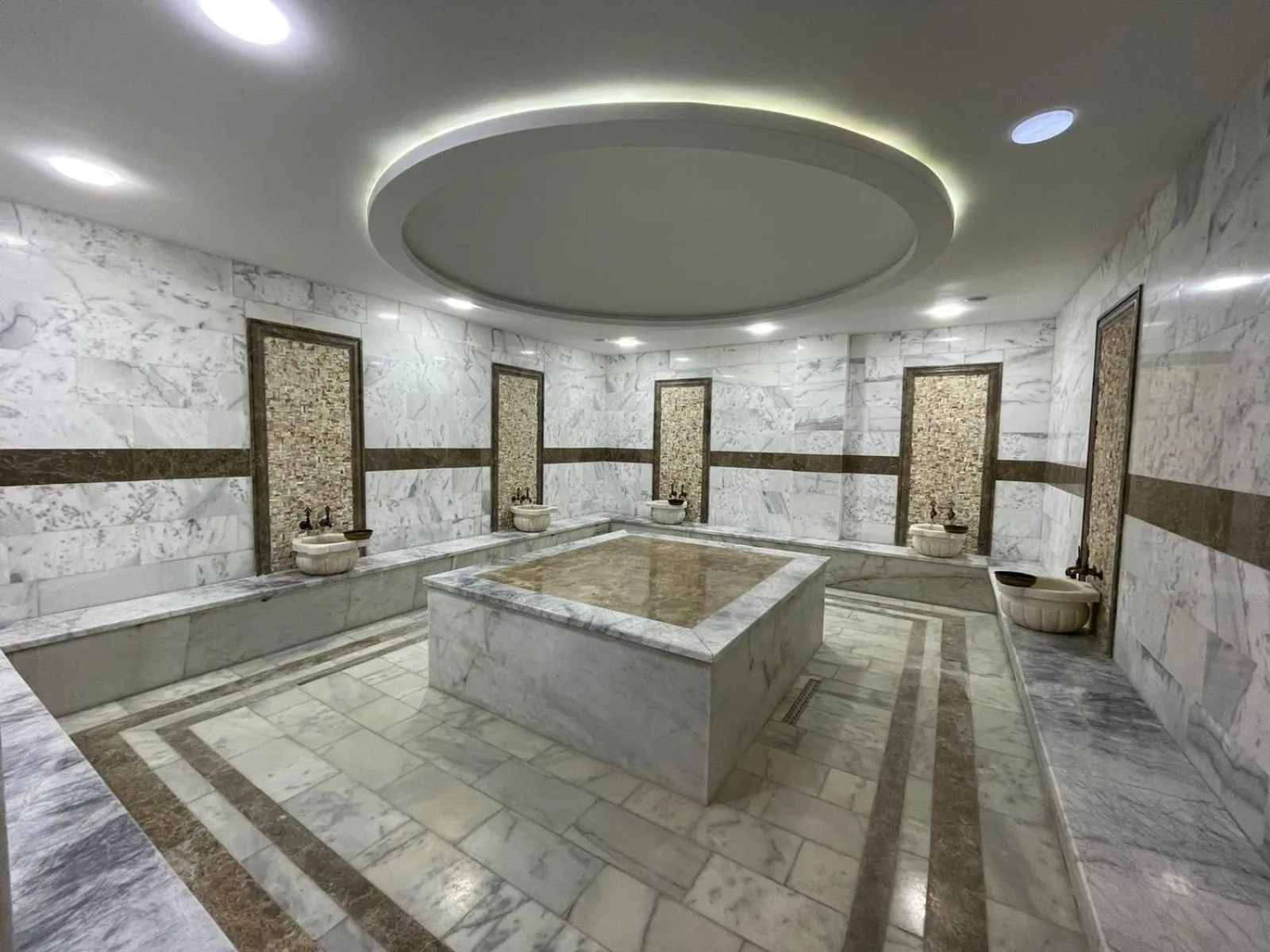 Sauna in Deluxe Park Qusar Resort & Spa Hotel