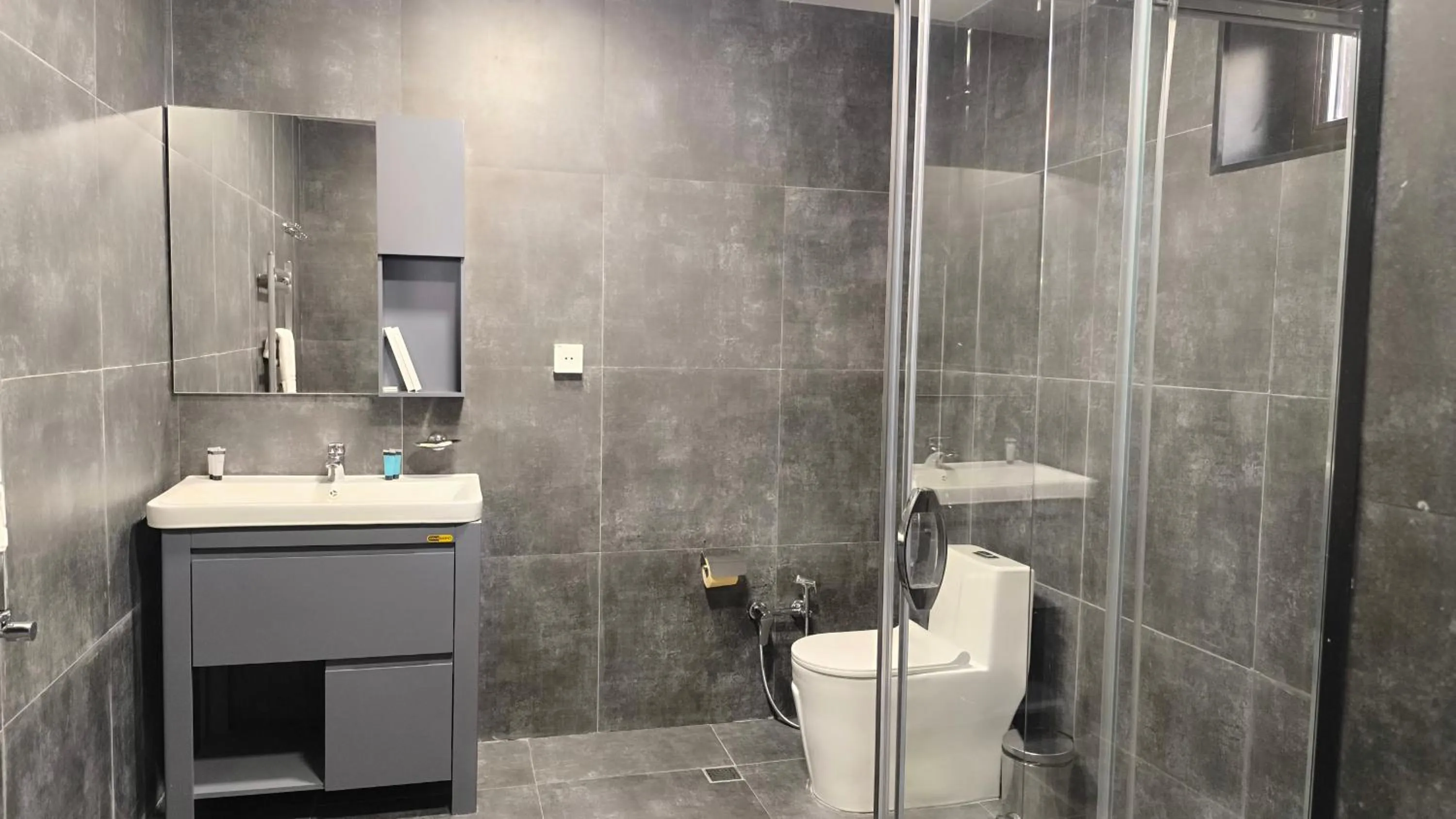 Bathroom in Deluxe Park Qusar Resort & Spa Hotel