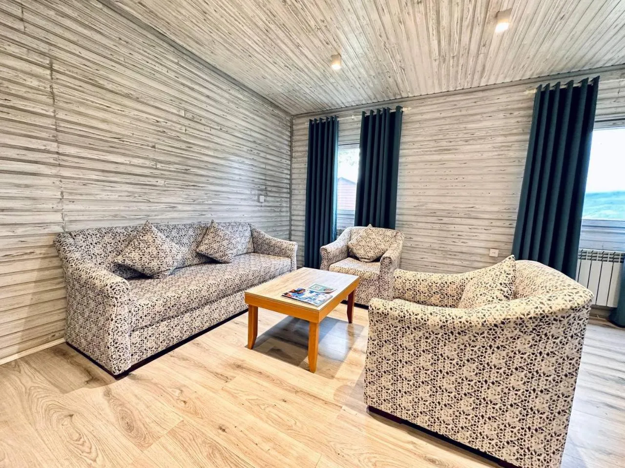 Living room in Deluxe Park Qusar Resort & Spa Hotel