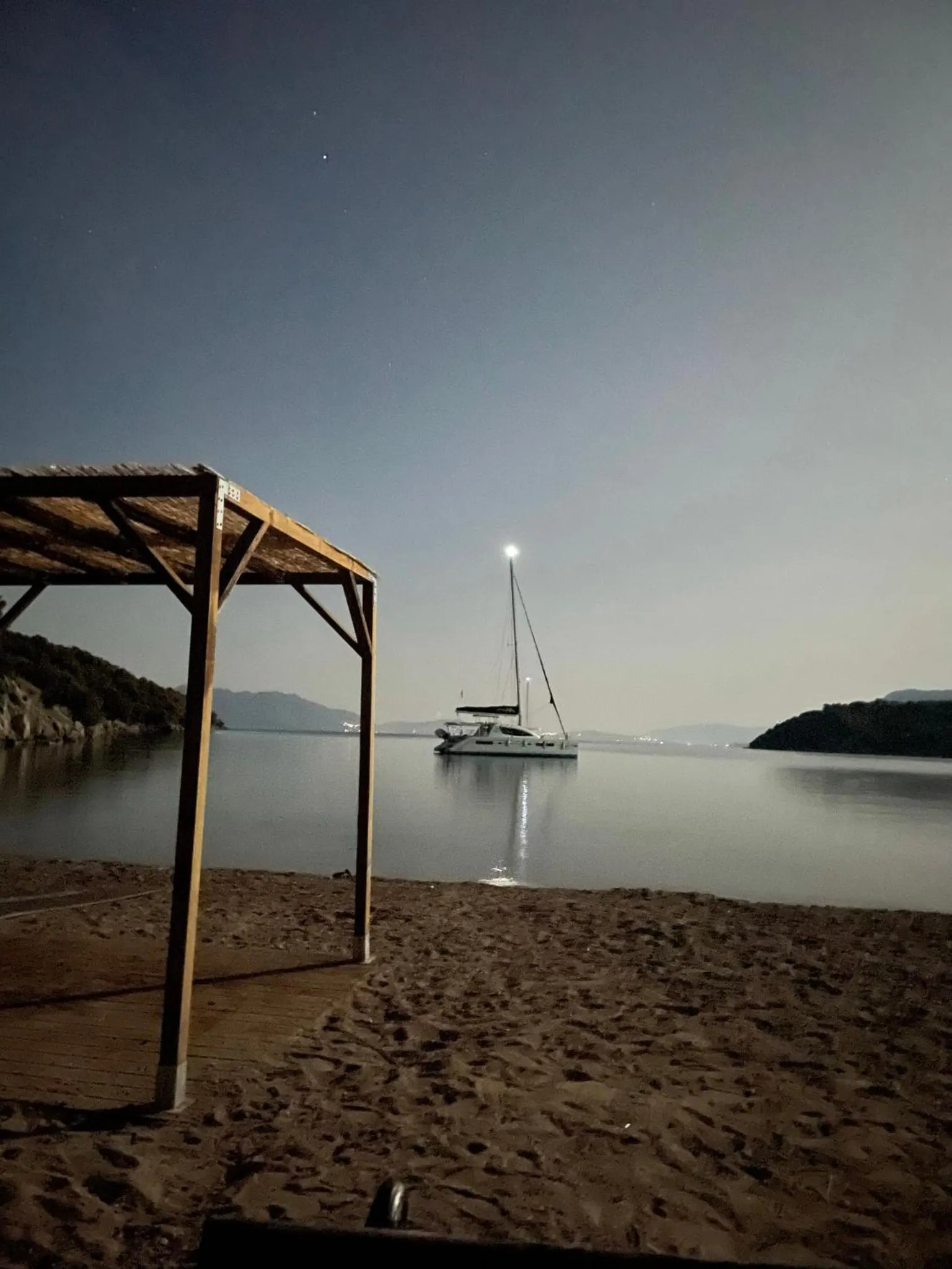 Beach in Citrus garden