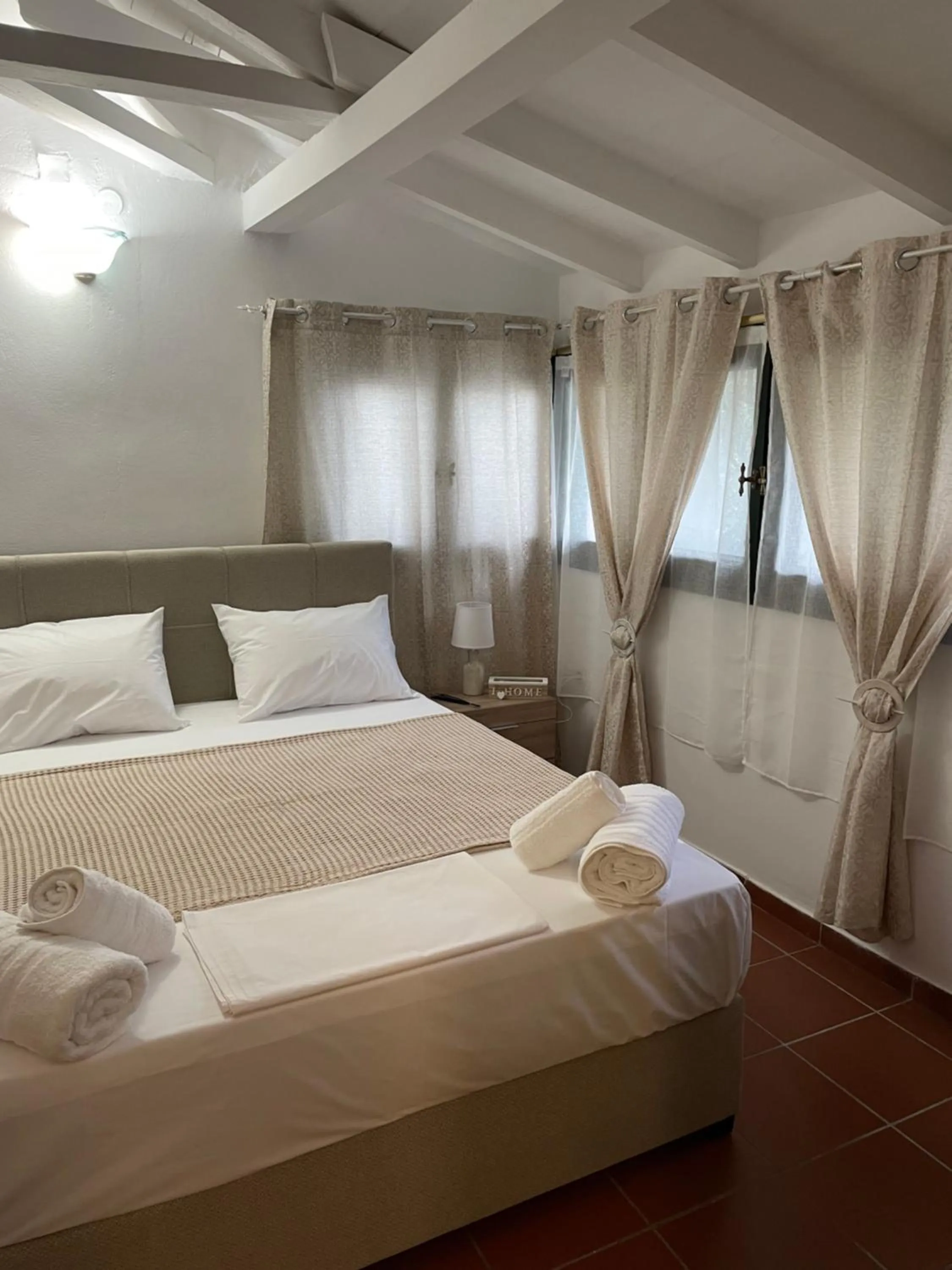 Bed in Citrus garden