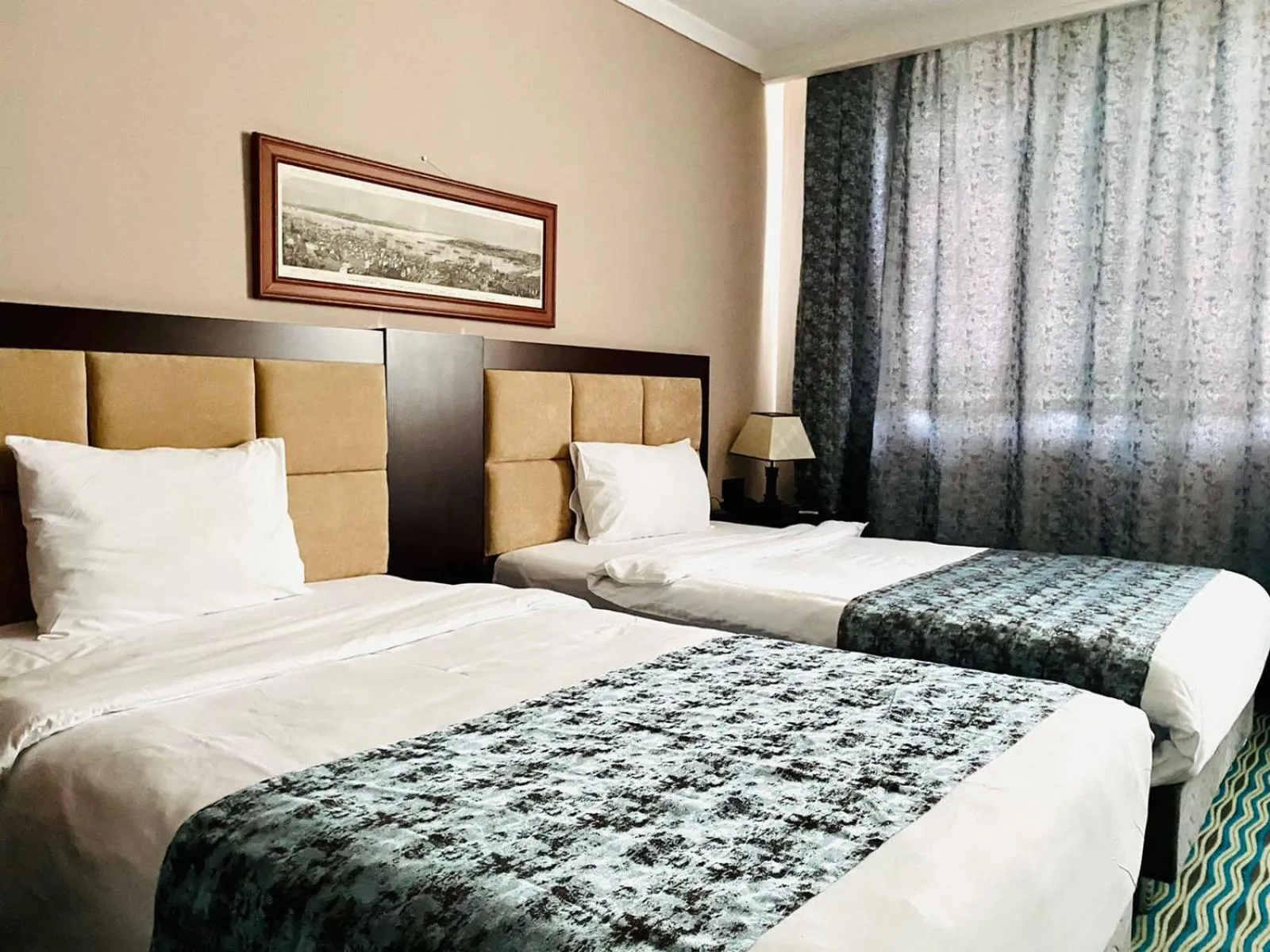 Bed in Marine Inn Hotel Baku