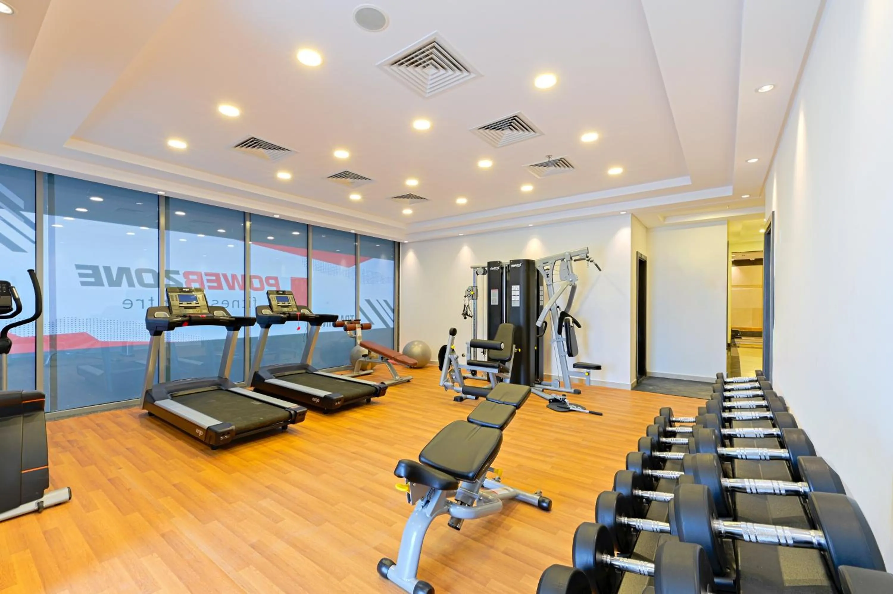 Fitness centre/facilities in TIME Moonstone Hotel Apartments