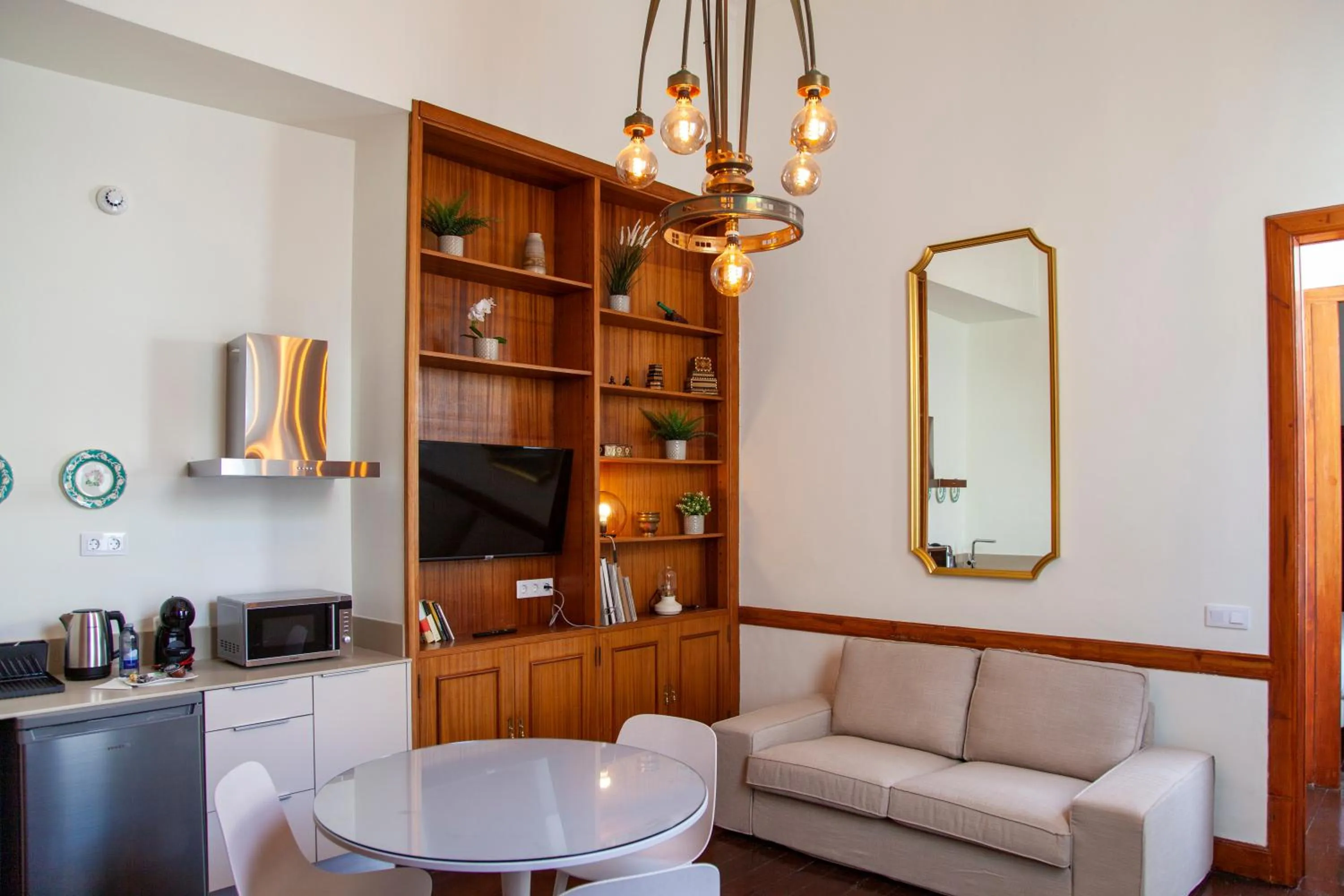 Living room in Nava Suites