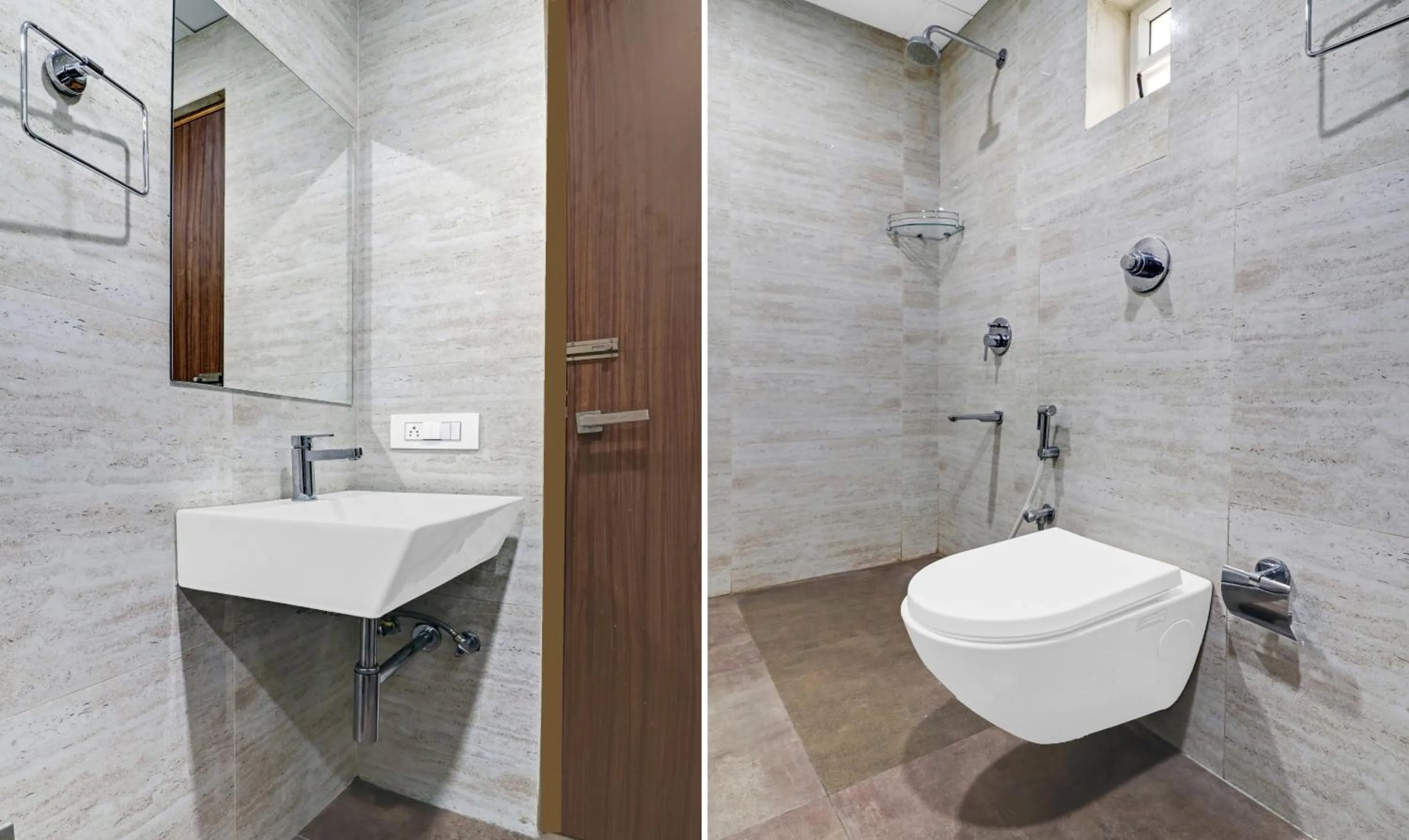 Toilet in Treebo Purple Orchid Boutique