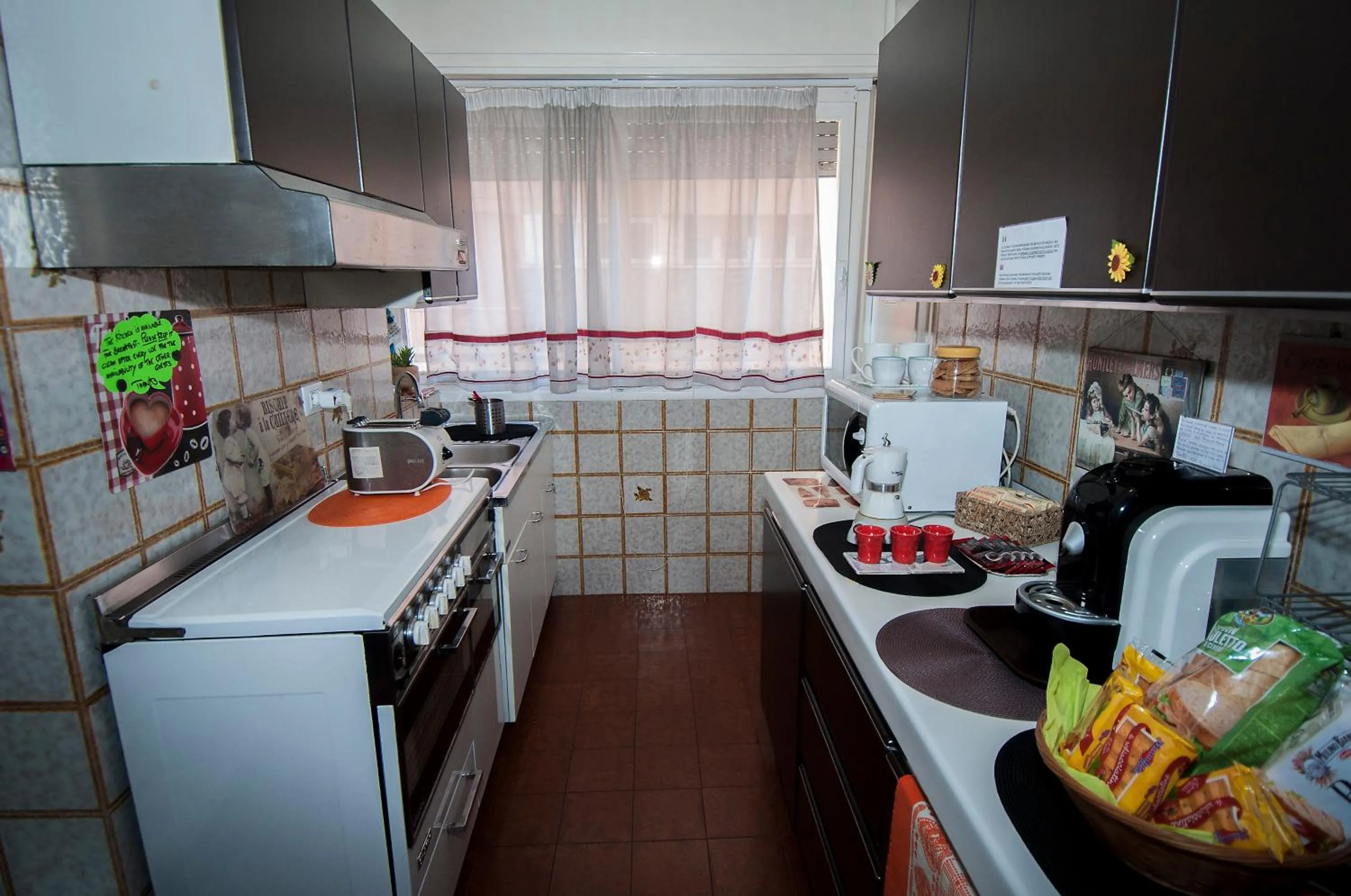 Communal kitchen in Passeggiate Romane