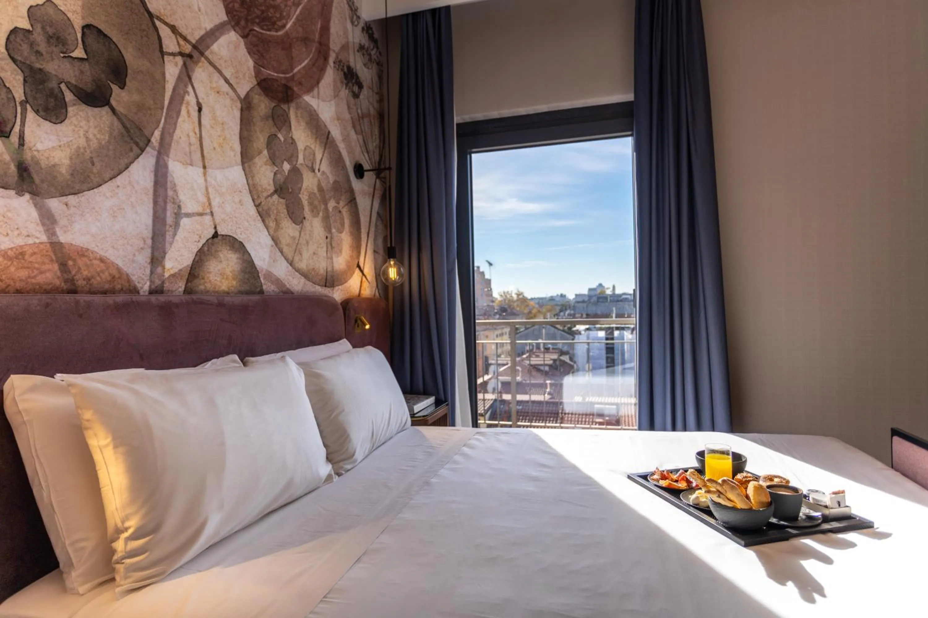 Bed in AXYHOTELS InnStyle Milano