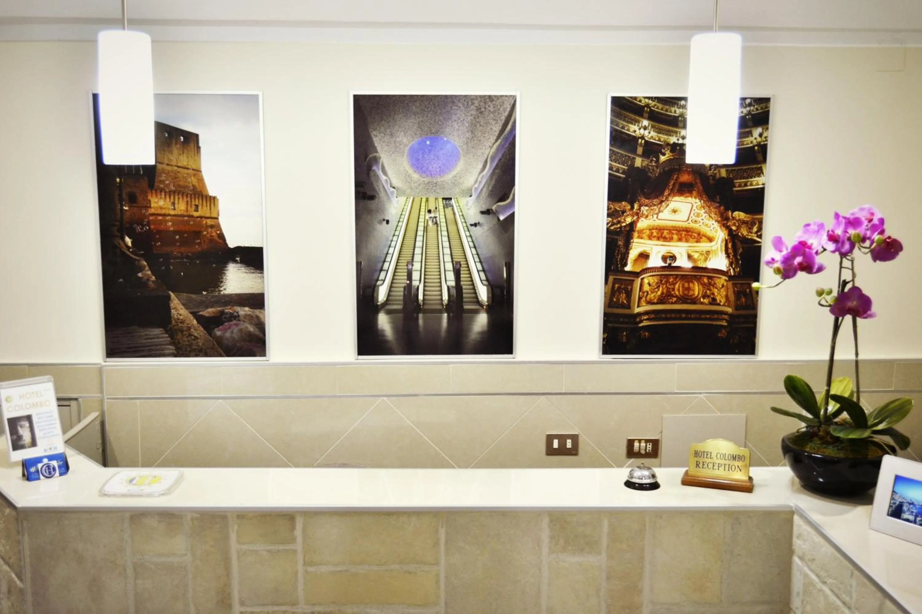 Lobby or reception in Hotel Colombo