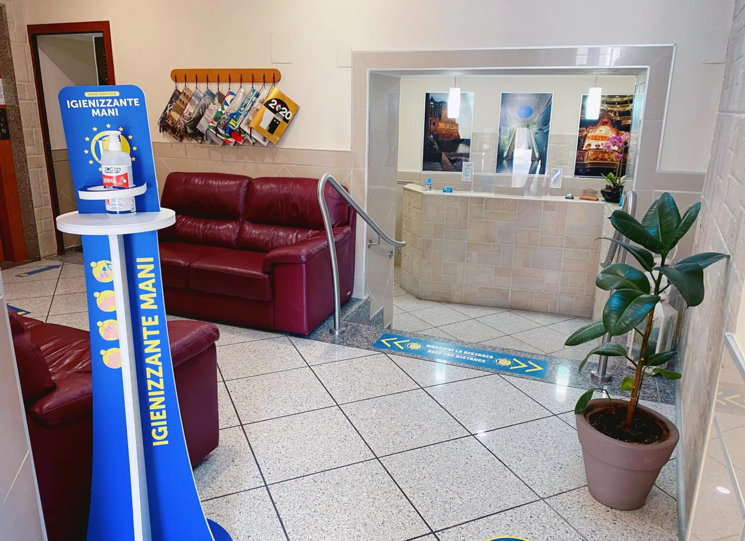 Lobby or reception in Hotel Colombo